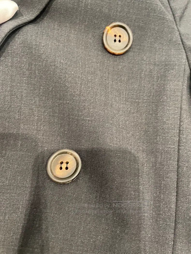 Brunello Cucinelli Brunello Cucinelli Black New Wool Suit Jacket Size XS / US 0-2 / IT 36-38 - 8 Thumbnail