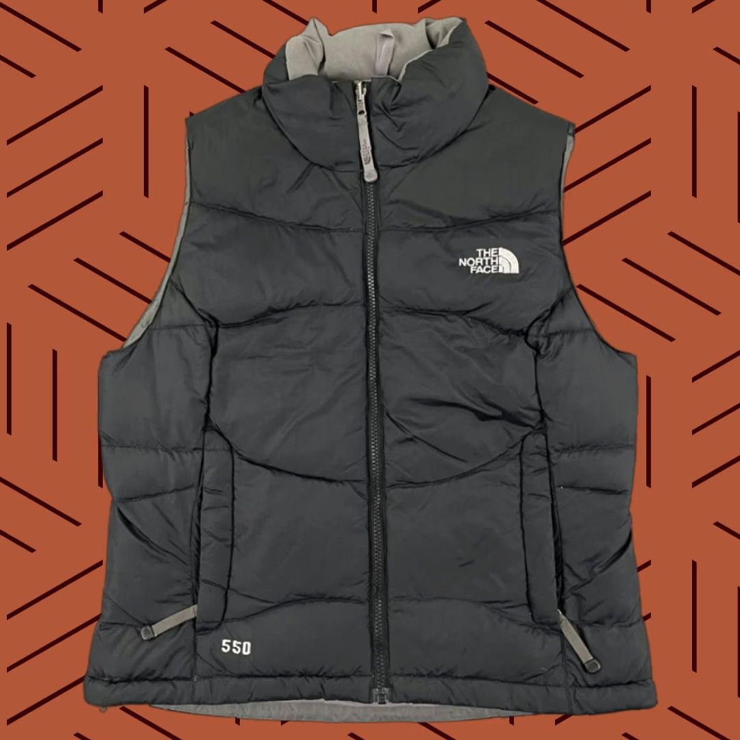 The North Face The North Face Vest Womens Small Black 550 Down Puffer Full Zip Hiking Outdoor Size S / US 4 / IT 40 - 1 Thumbnail