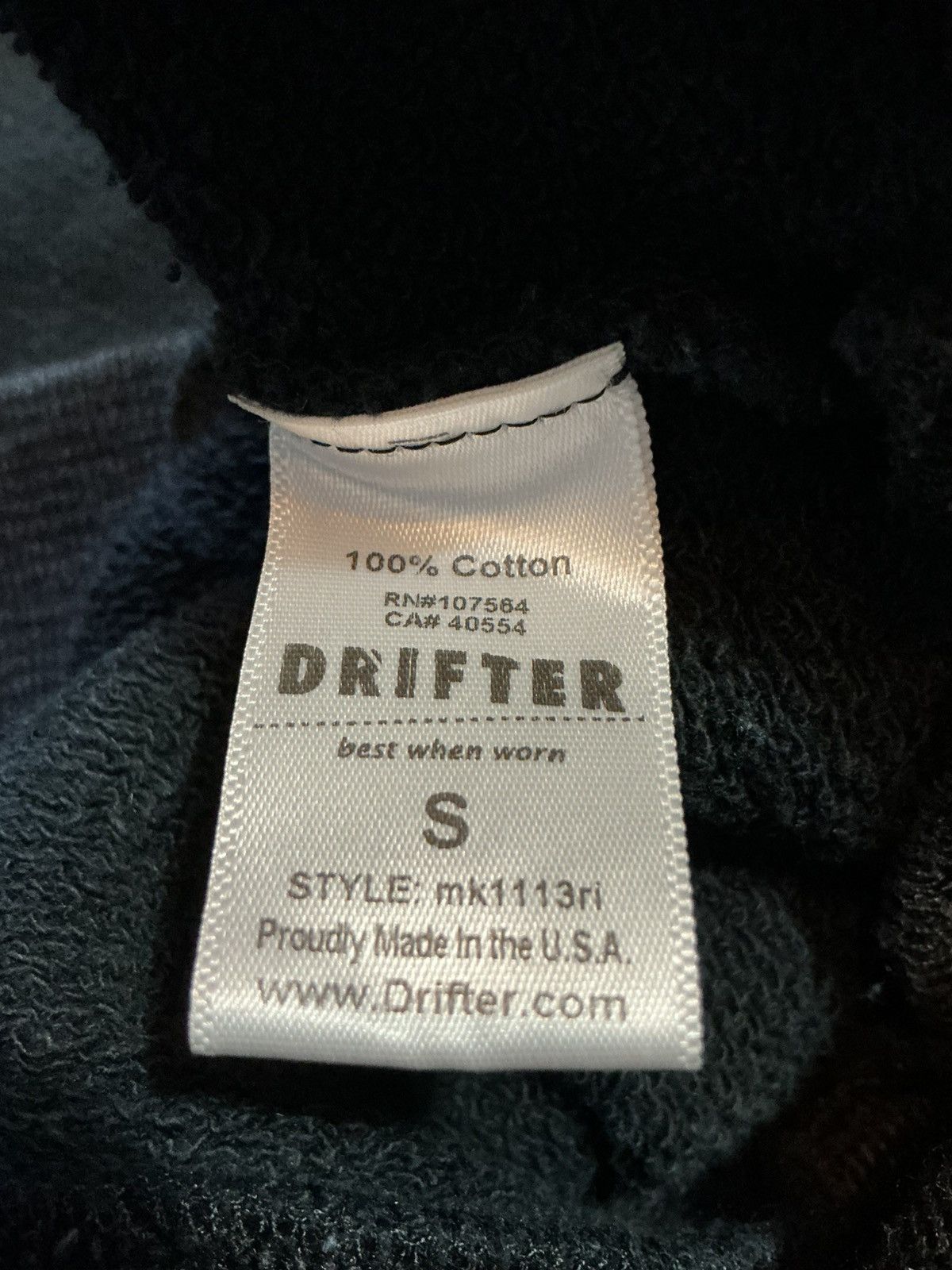DRIFTER Drifter Industries Equilibre Del Elegance Pullover Hoodie Size US S / EU 44-46 / 1 - 5 Thumbnail