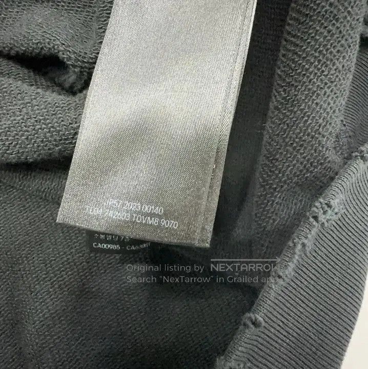 Balenciaga Balenciaga Black Logo Embroidered Long Sleeve Hoodie. Size US XS / EU 42 / 0 - 5 Thumbnail