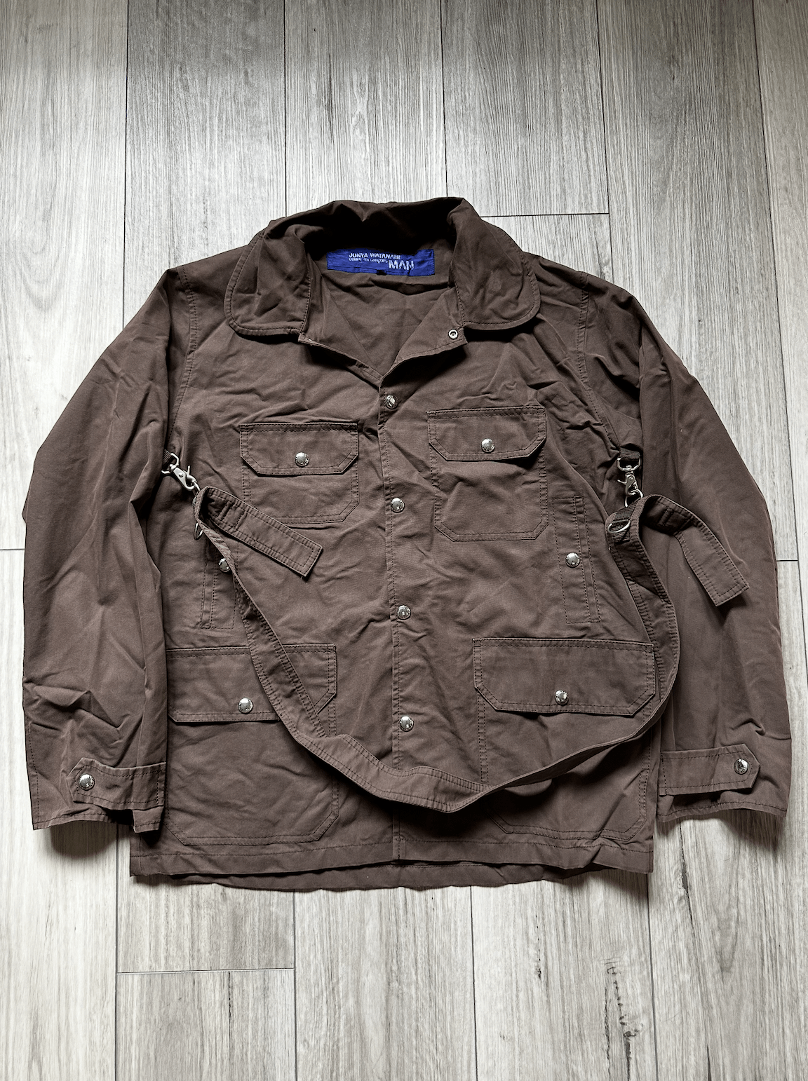 Junya Watanabe Junya Watanabe x COMME des GARÇONS AD 2004 Military Jacket Size US L / EU 52-54 / 3 - 2 Thumbnail