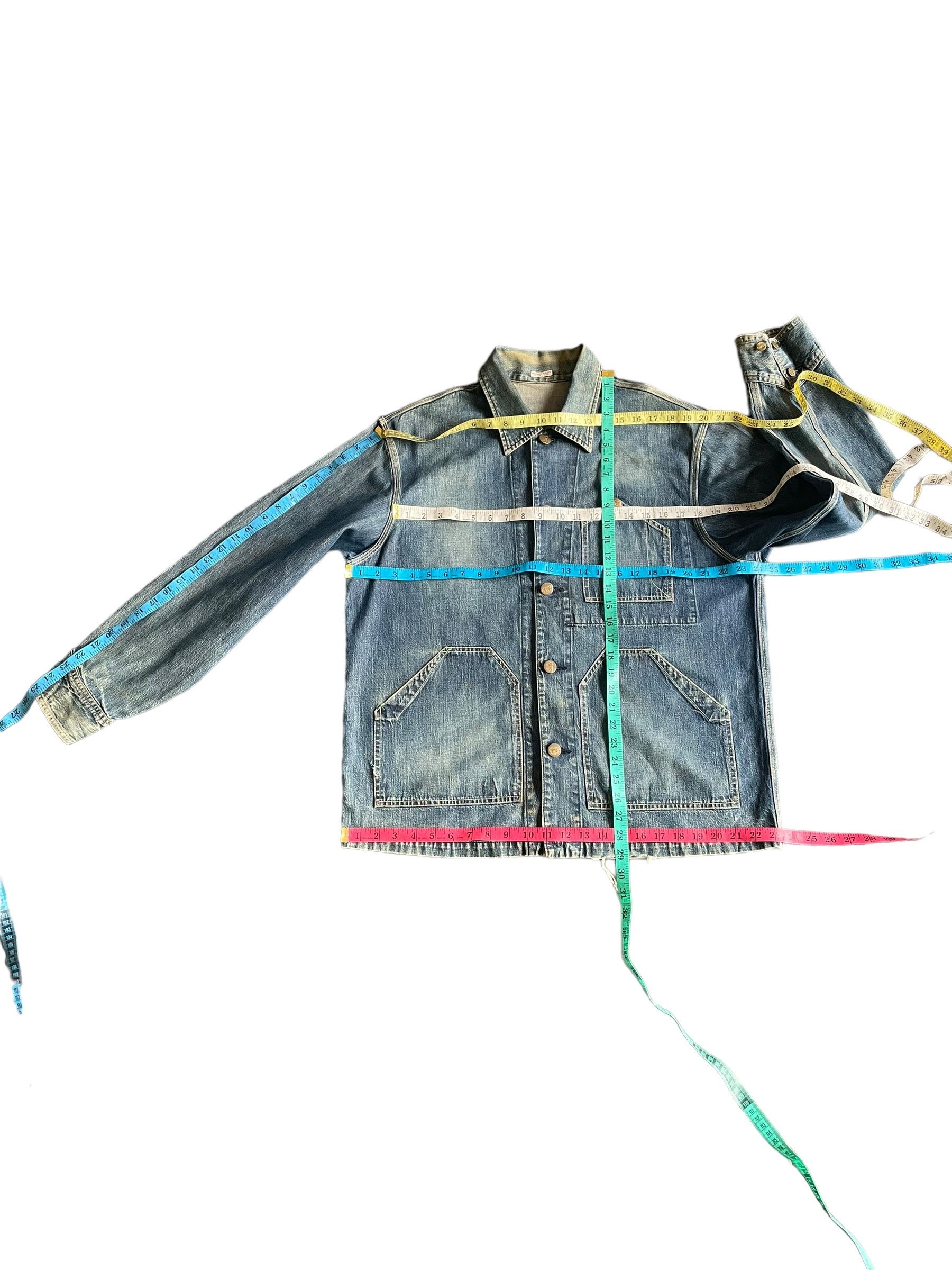 Sugar Cane A/W Vintage Sugar Cane Union Made Chore Jacket Size US L / EU 52-54 / 3 - 6 Thumbnail