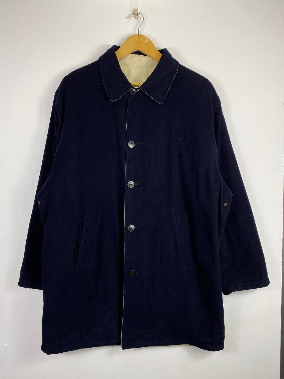 vintage burberry prorsum wool reversible jacket nice design