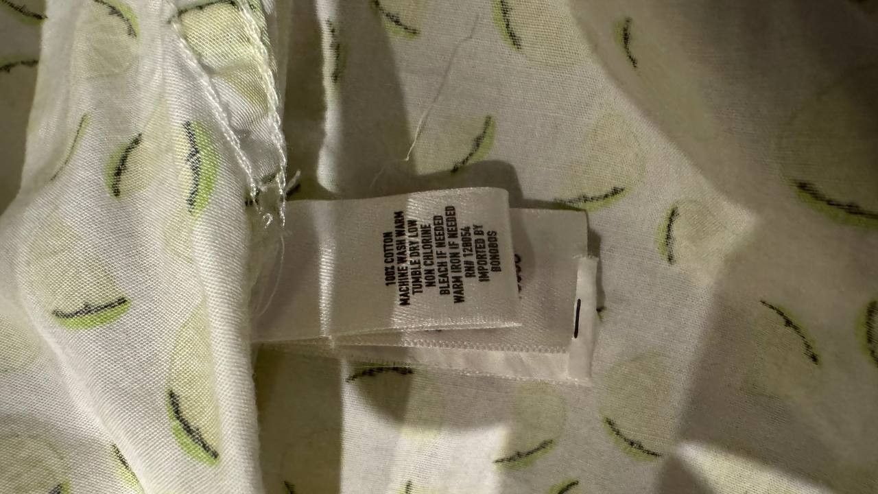 Bonobos Bonobos Slim Fit Lime Print Short Sleeve Shirt L Size US L / EU 52-54 / 3 - 4 Thumbnail