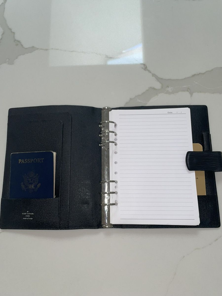 Louis Vuitton Louis Vuitton Unisex Large Ring Agenda Cover Epi Leather Size ONE SIZE - 2 Thumbnail