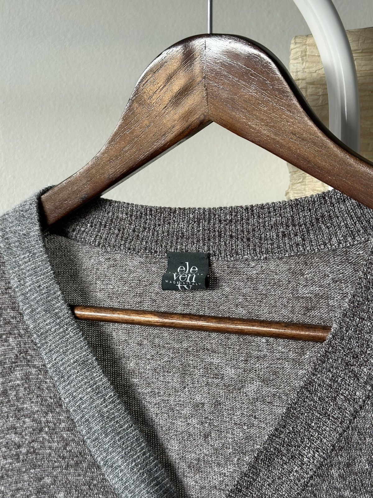 Eleventy ELEVENTY Linen/ Cotton Knit Cardigan Sweater Size L Size US L / EU 52-54 / 3 - 7 Thumbnail