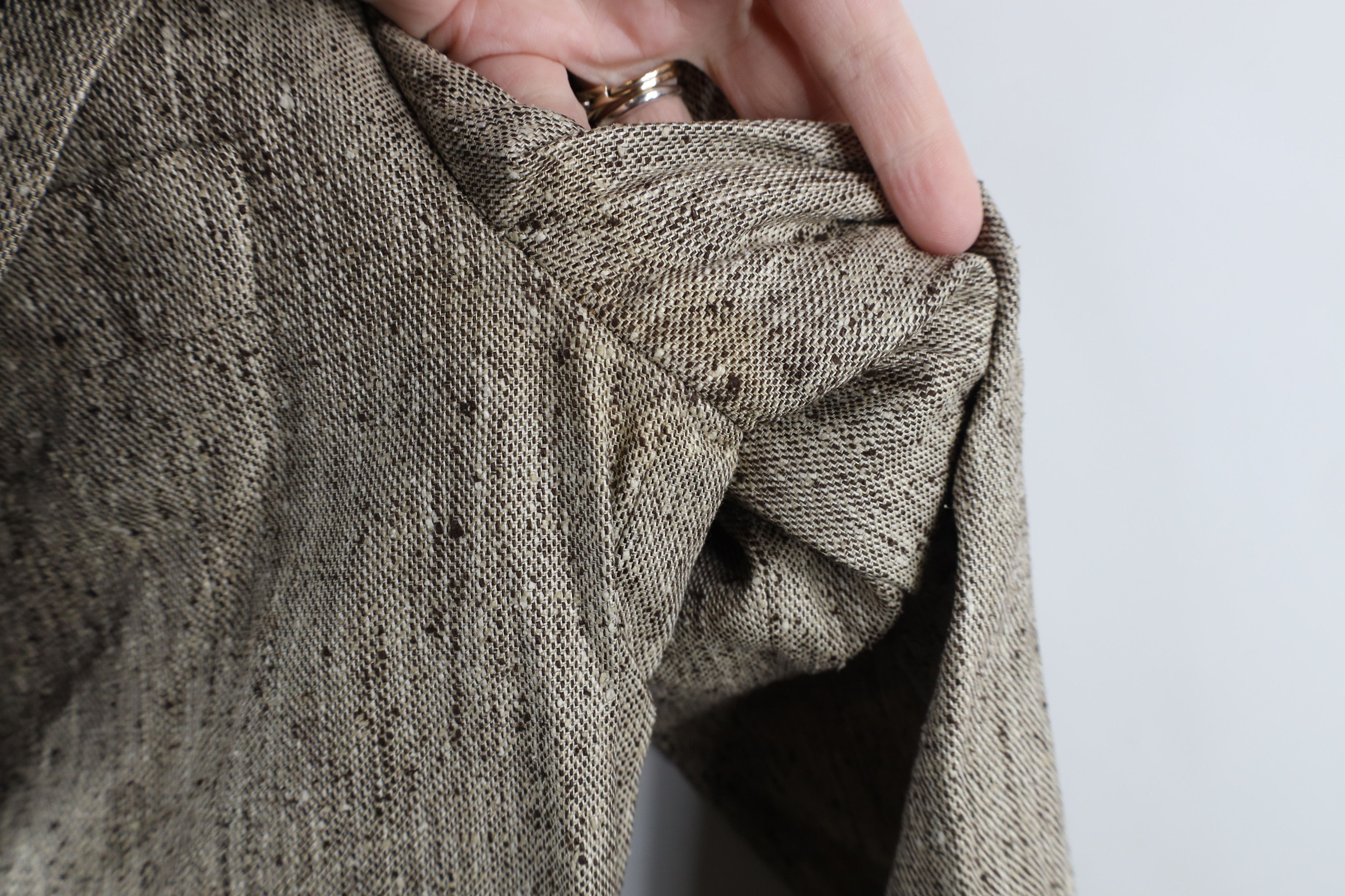 Vintage Vintage 60s 70s Rockabilly Wool Tweed Blazer Suit Jacket USA Size US L / EU 52-54 / 3 - 8 Thumbnail