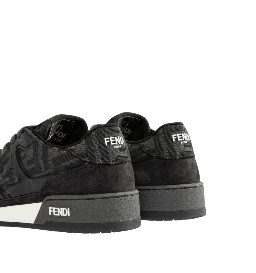 Fendi o1h1sh11225 Match Sneaker in Dark Grey/Black Size US 8.5 / IT 38.5 - 5 Thumbnail