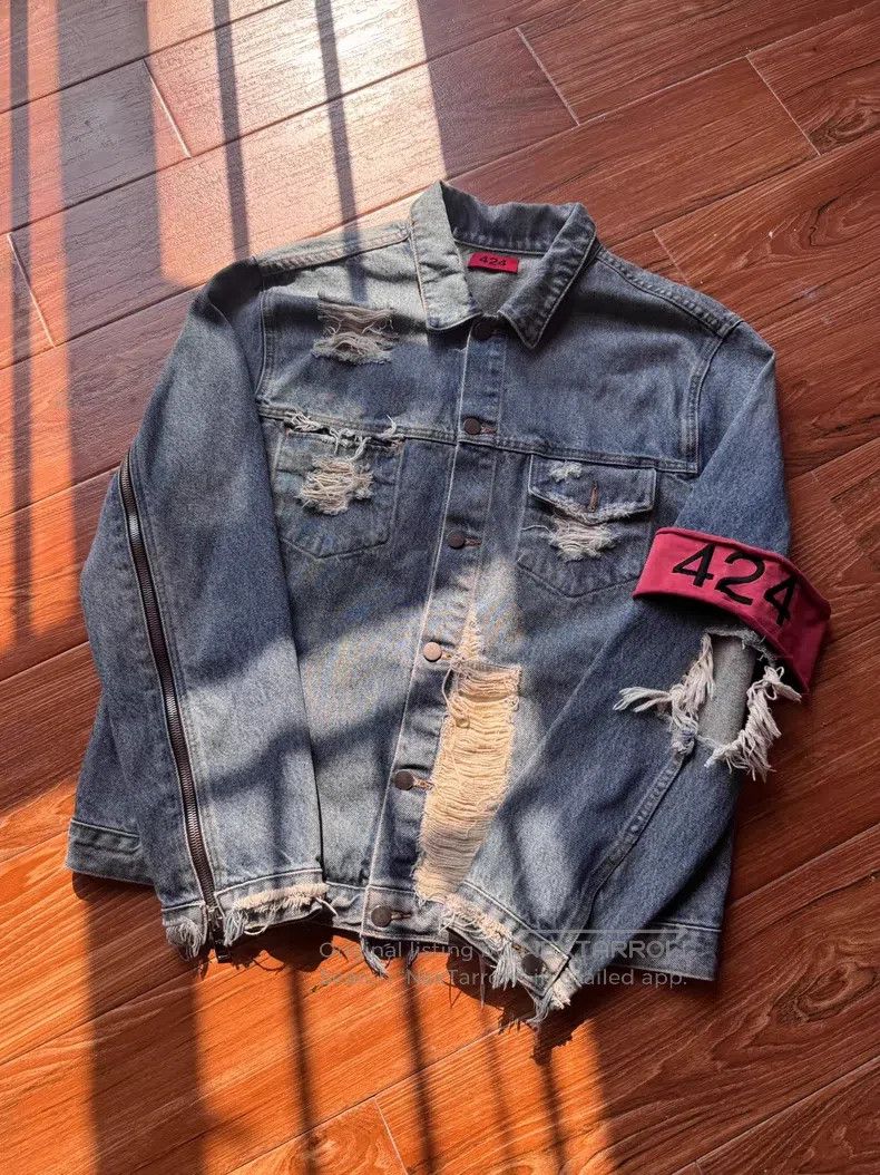 424 424 Big Destruction Jacket Size US L / EU 52-54 / 3 - 1 Thumbnail