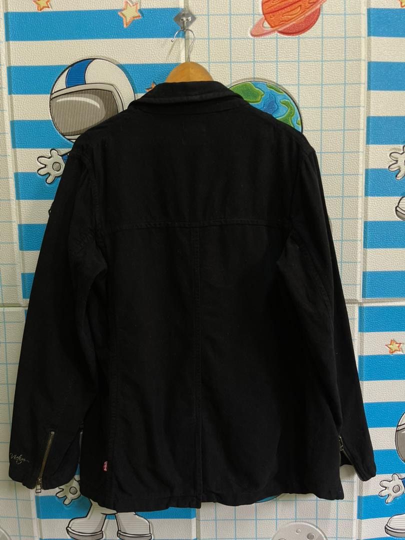 Fashion Victim VICTIM Japan Asymmetrical Zip Cotton Rider Jacket Size US M / EU 48-50 / 2 - 2 Thumbnail