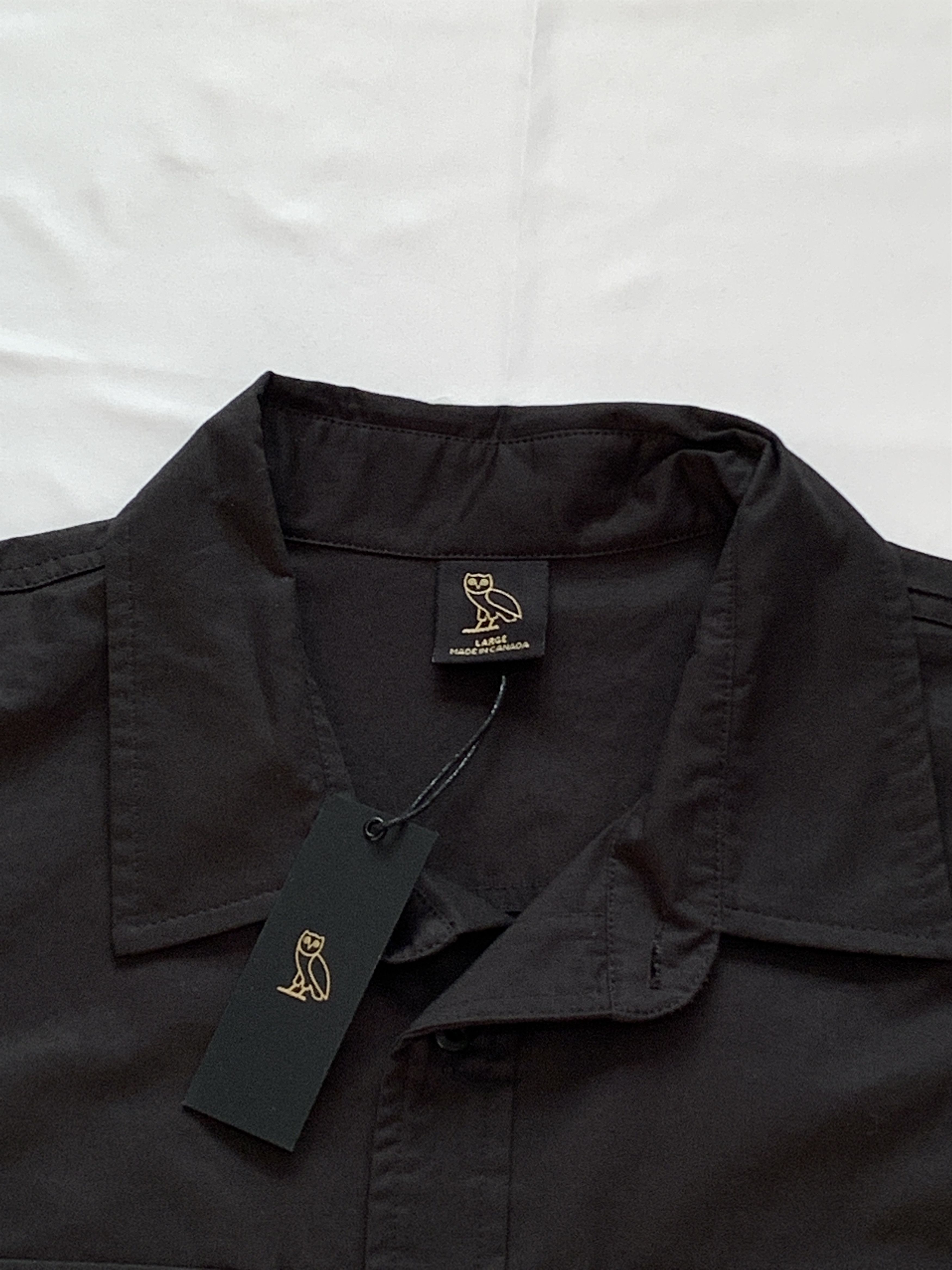 Drake OVO BLACK FLANNEL COAT Size US L / EU 52-54 / 3 - 4 Thumbnail