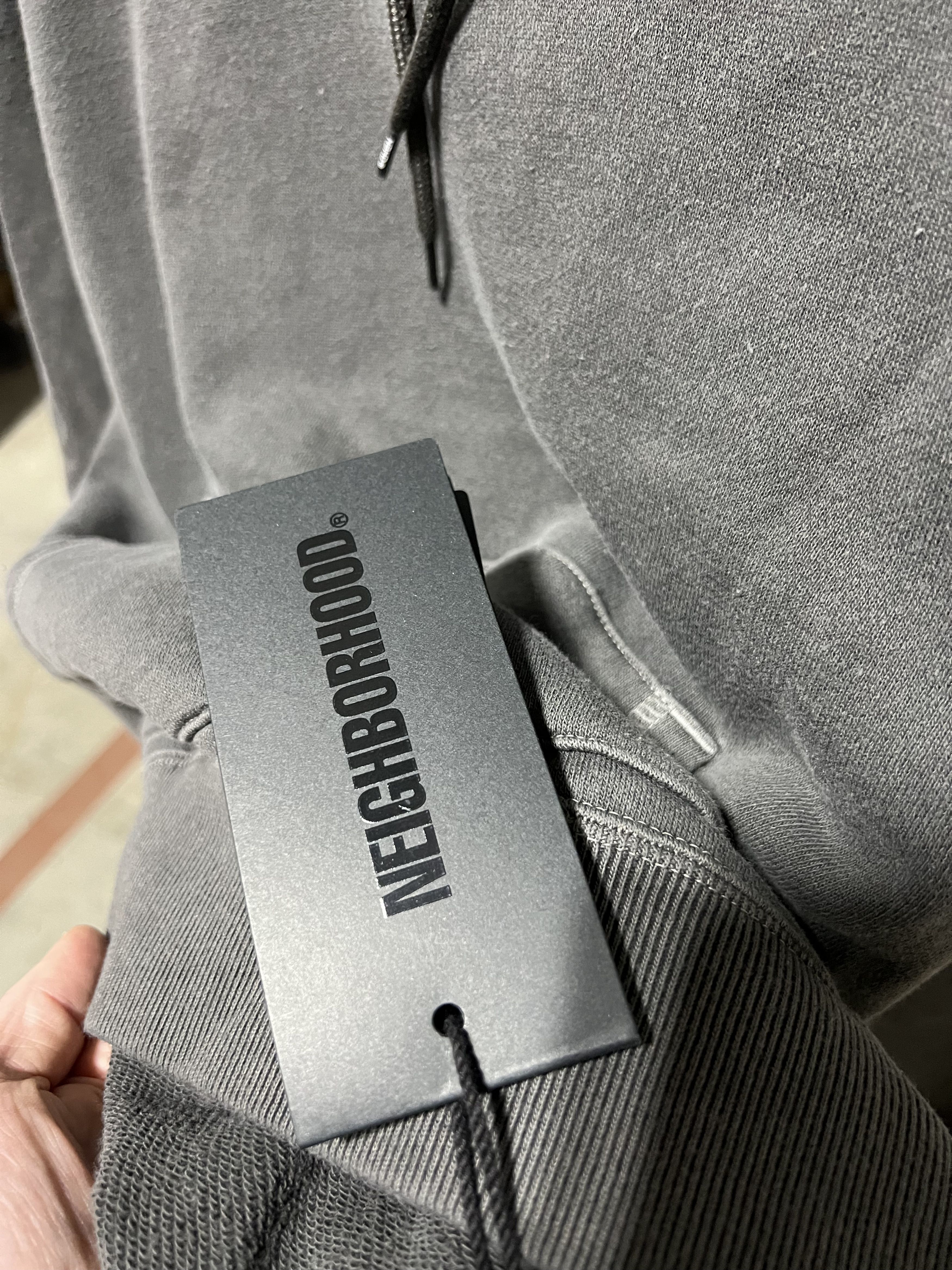Neighborhood Neighborhood Pigment Dyed Hoodie 'Black' Size US M / EU 48-50 / 2 - 4 Thumbnail
