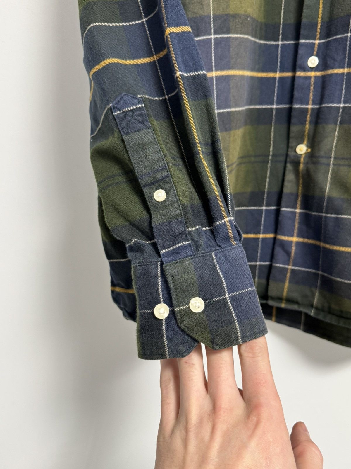 Barbour Barbour Button Up T-Shirt Vintage 90’s Size US L / EU 52-54 / 3 - 8 Thumbnail
