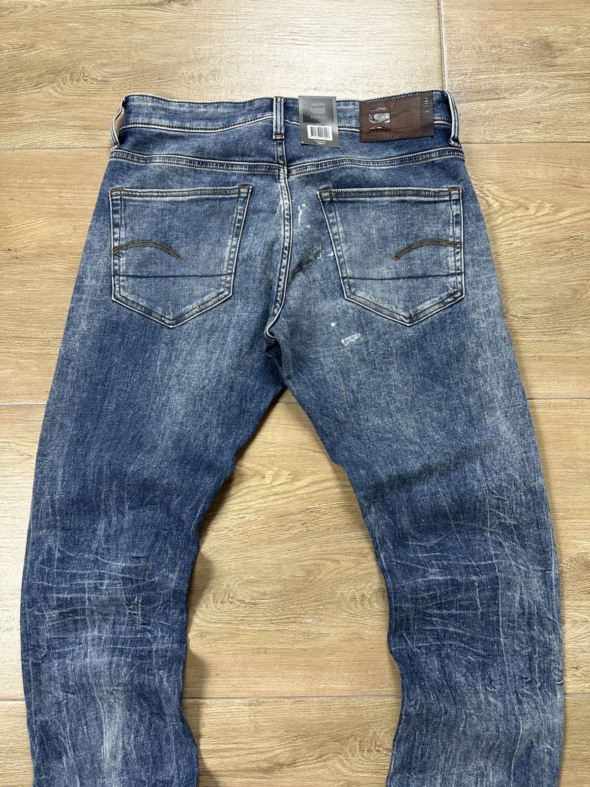 G-Star NEW!!! G-Star Raw 3301 Deconstructed Skinny Denim Jeans Size US 31 - 9 Thumbnail