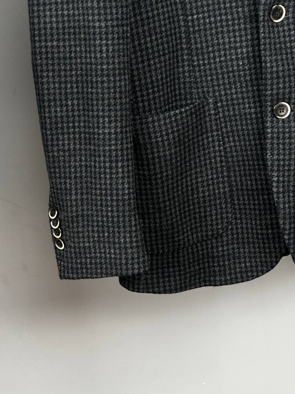 Boggi Boggi Milano Luxury Wool Casual Blazer Size 50R - 5 Thumbnail