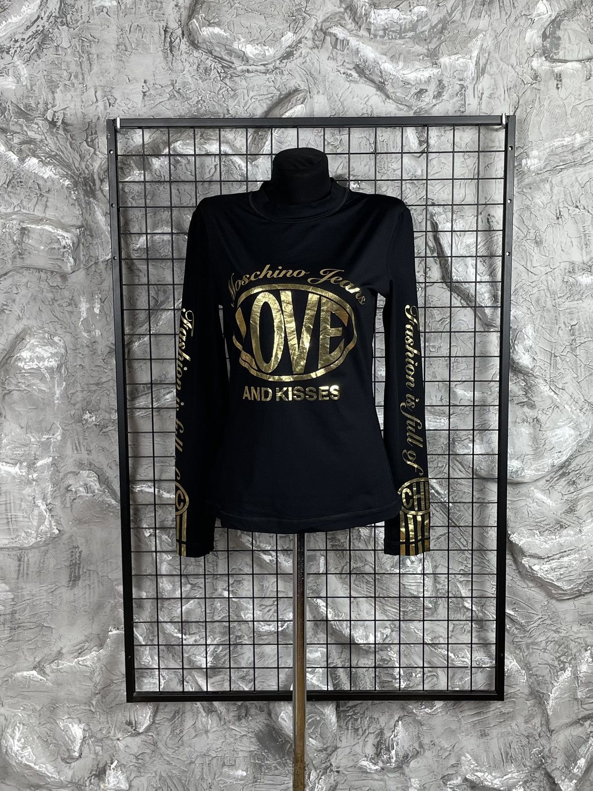 Moschino Moschino Vintage Rare Love and Kisses Long Sleeve Top Y2K Size M / US 6-8 / IT 42-44 - 4 Thumbnail