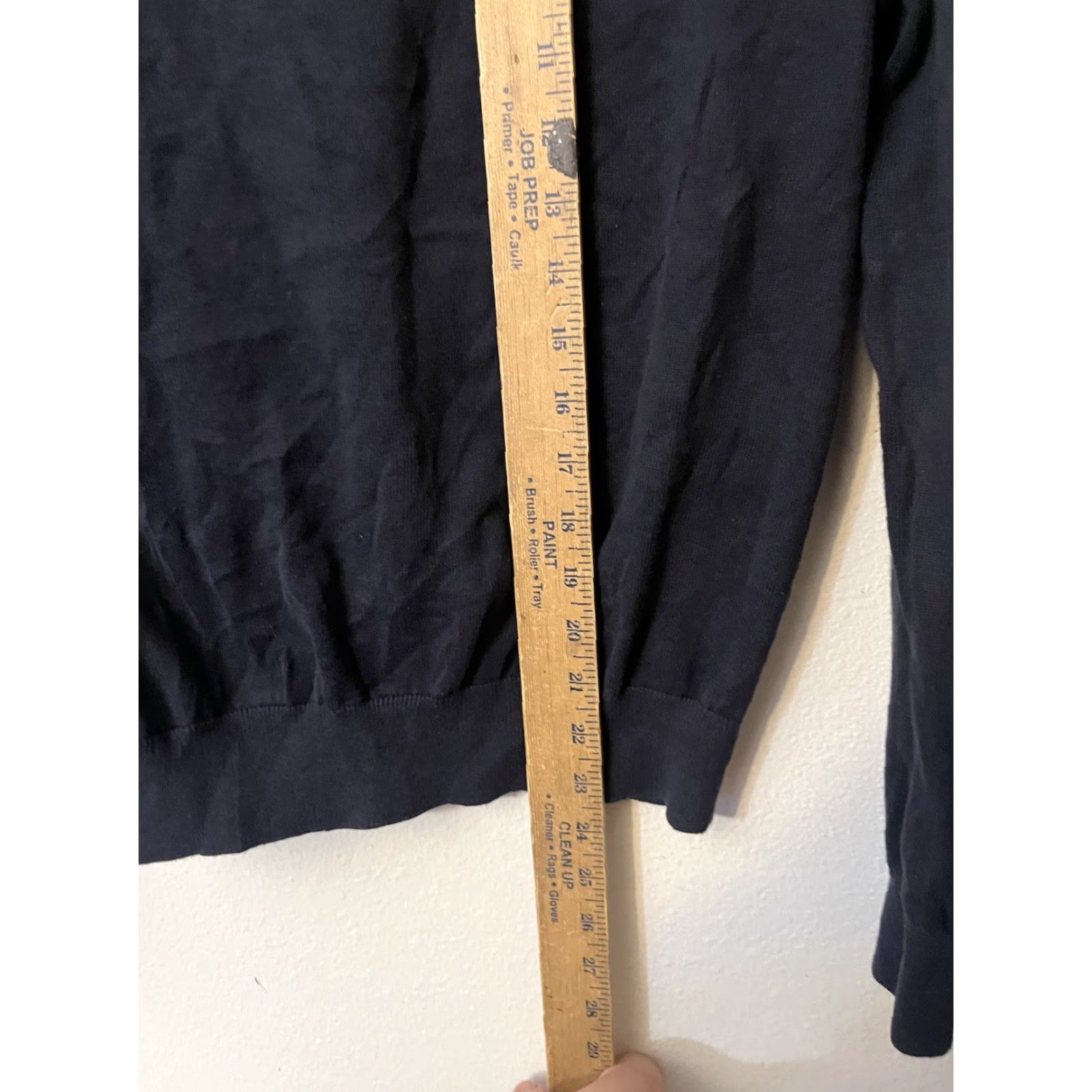 Tommy Hilfiger Tommy Hilfiger Sweater Mens Small BlackCrew Neck Premium Cotton Pullover Size US S / EU 44-46 / 1 - 4 Thumbnail