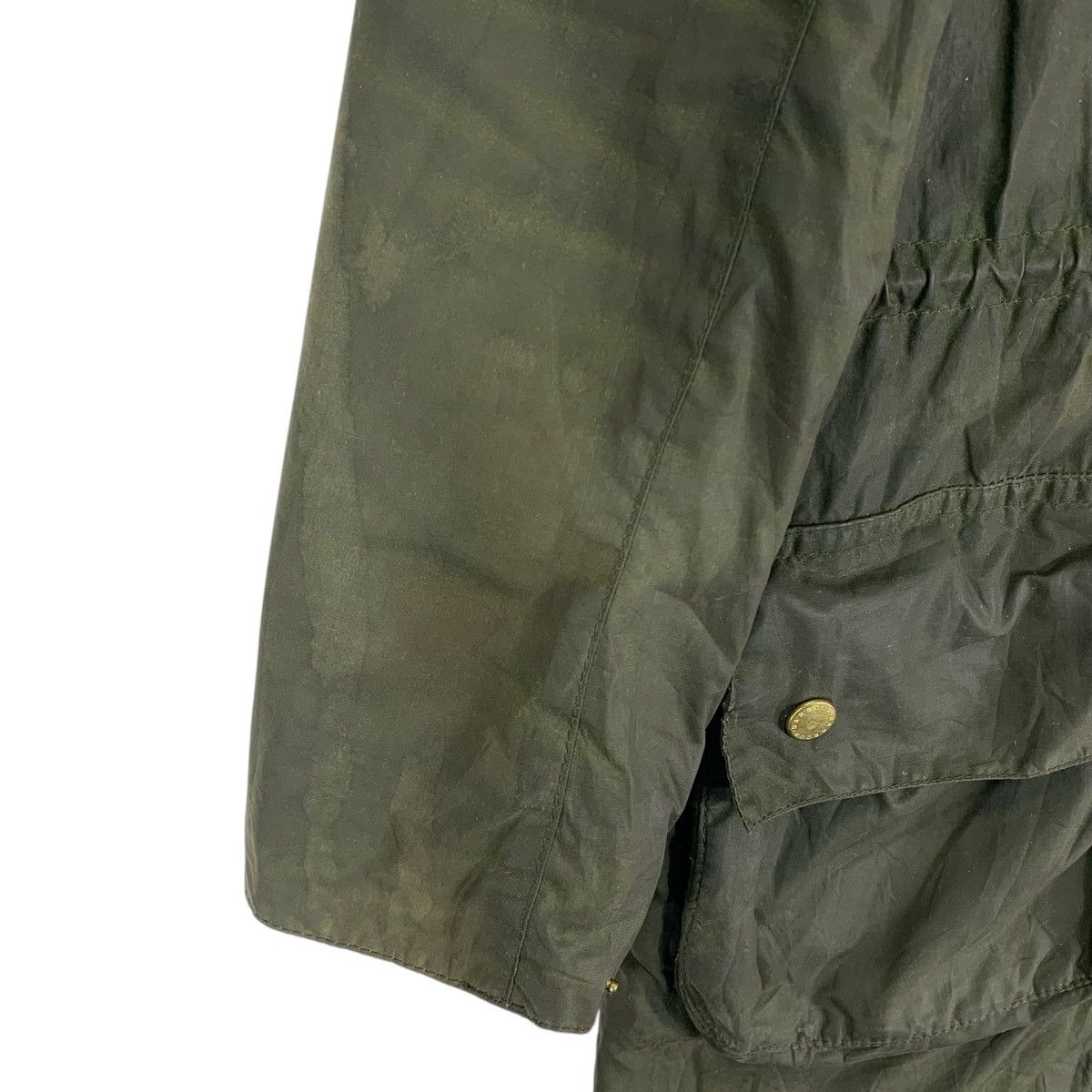 Barbour Vintage Barbour Tartan Waxed Cotton Raincoat Size US S / EU 44-46 / 1 - 6 Thumbnail