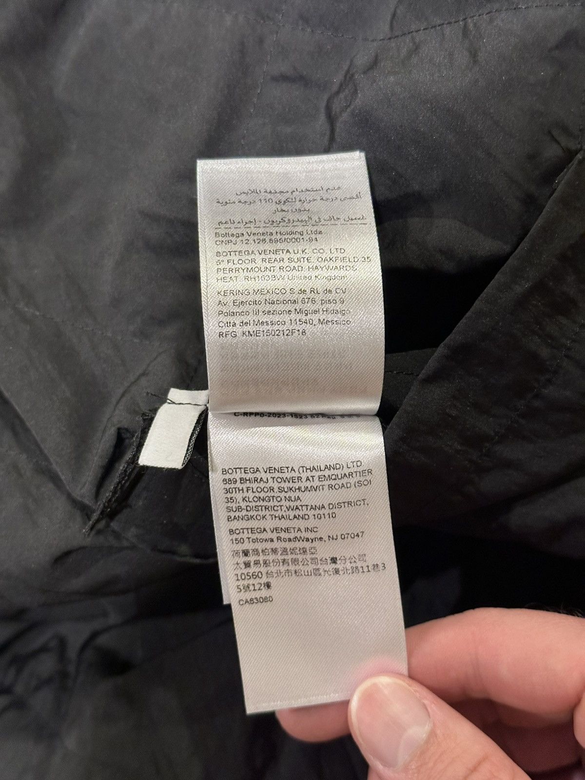 Bottega Veneta Bottega Veneta Tech Nylon Blouson Zip Padded Twill Jacket Size US XL / EU 56 / 4 - 17 Thumbnail