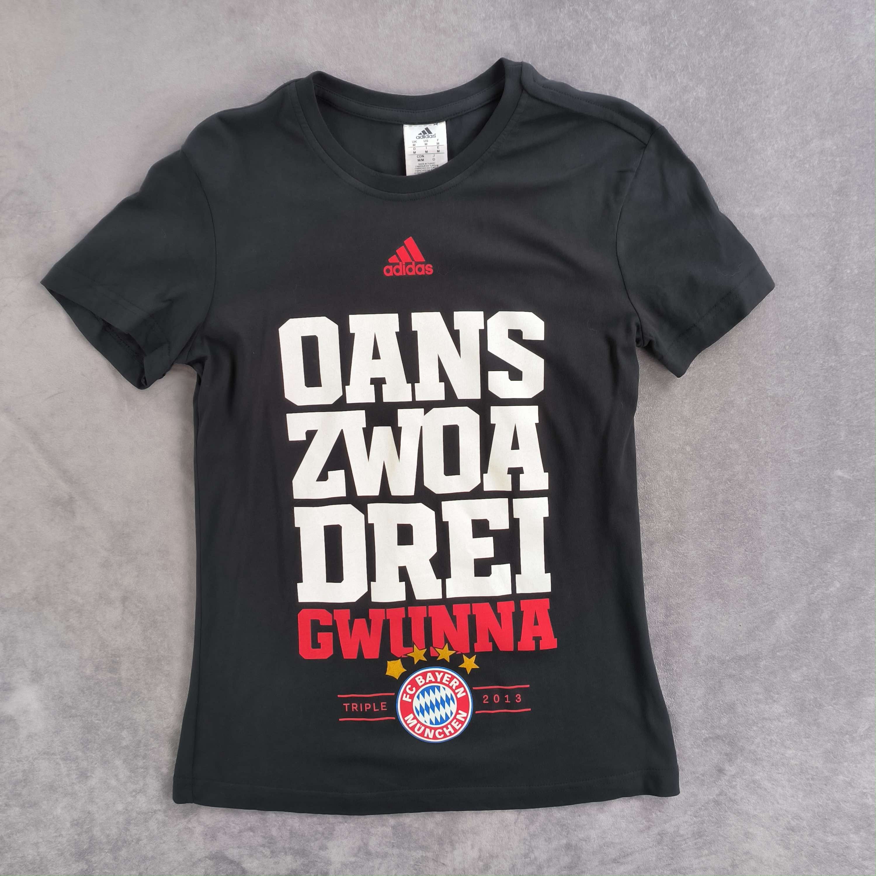 Adidas Bayern Munich 2013-14 Adidas football t-shirt size Womens M Size M / US 6-8 / IT 42-44 - 1 Thumbnail