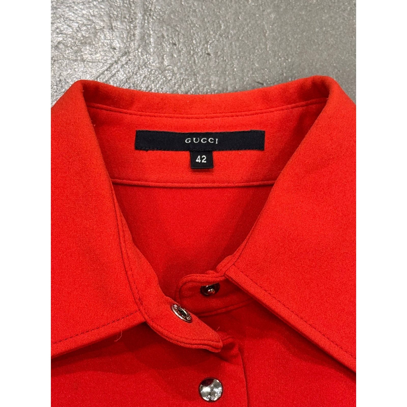 Gucci S/S1999 Gucci by Tom Ford red paneled jacket Size S / US 4 / IT 40 - 5 Thumbnail