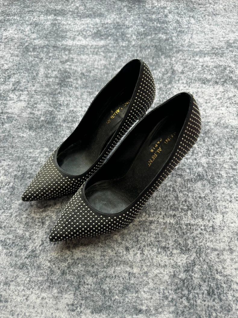 Saint Laurent Paris saint Laurent parisStudded High Heels 2503-Nextarrow Size US 6 / IT 36 - 1 Thumbnail