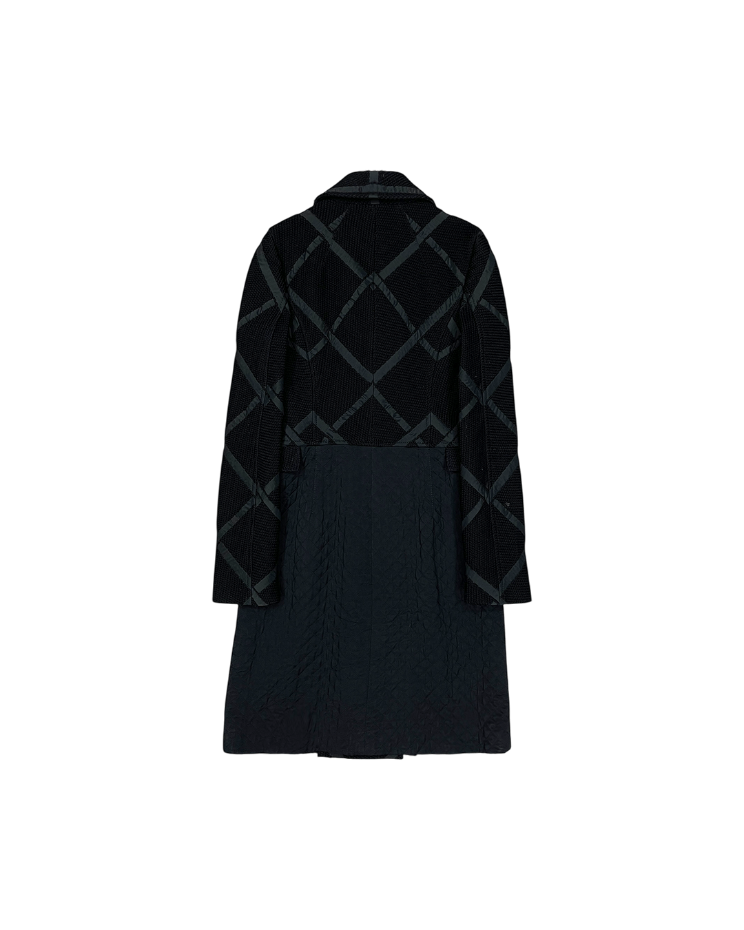 Alessandro Dell'acqua Alessandro Dell'Acqua Dual Pattern Geometric Coat Size S / US 4 / IT 40 - 5 Thumbnail