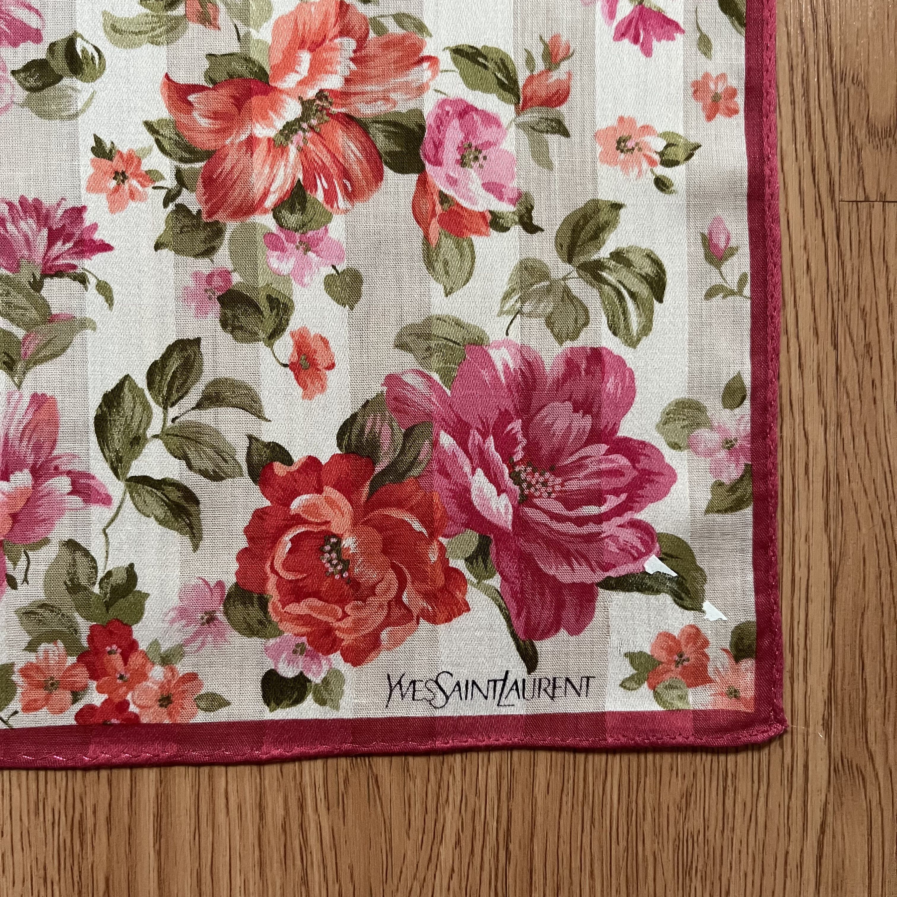 Yves Saint Laurent Vintage Yves Saint Laurent Handkerchief Size ONE SIZE - 2 Thumbnail