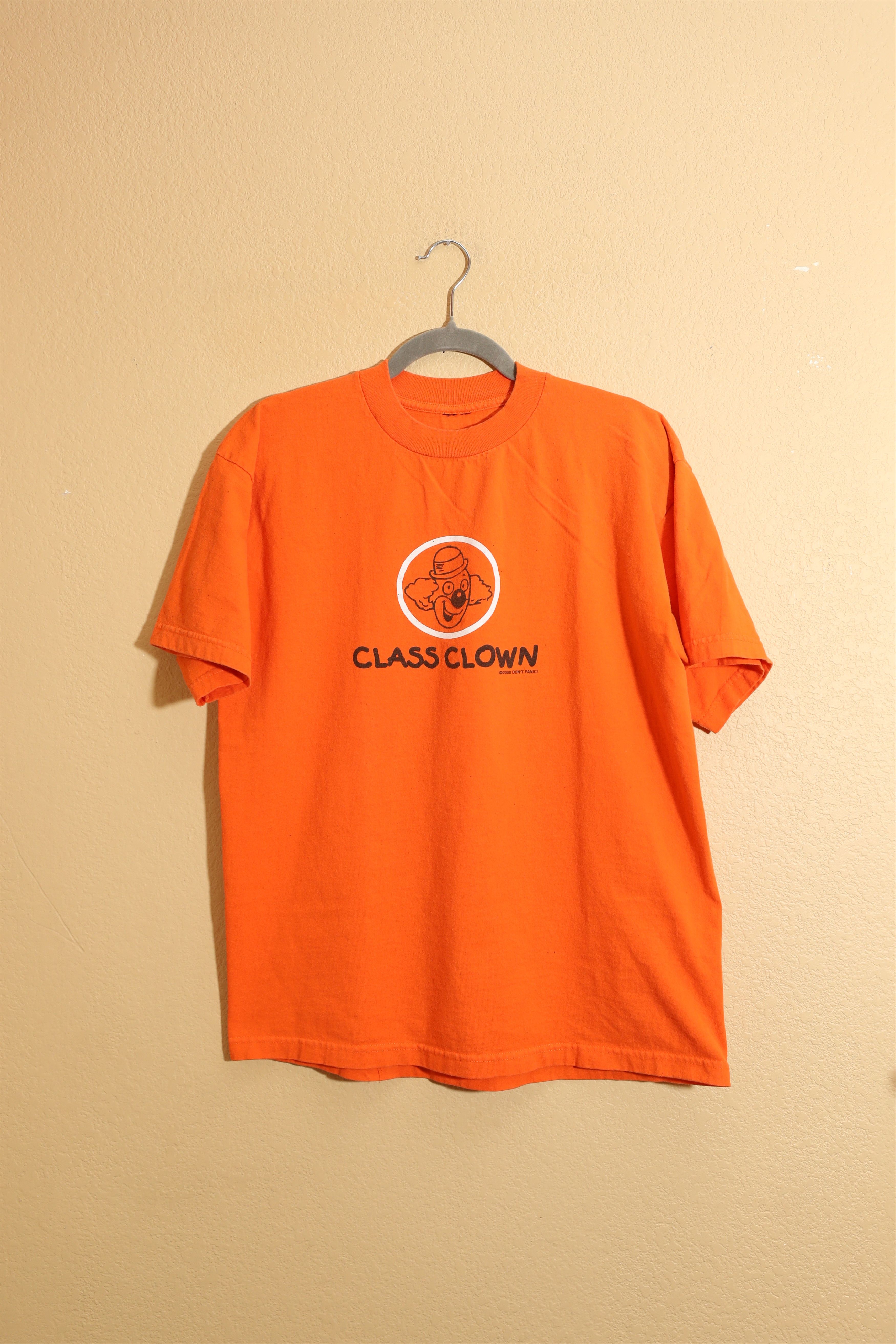 Vintage Dont Panic Class Clown 2000 Tee - (L) Size US L / EU 52-54 / 3 - 1 Thumbnail