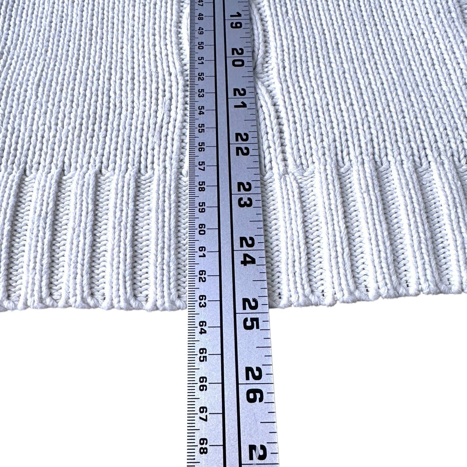 Other Vintage Cape Isle Knitters Tennis Sweater Men’s Large White Size US L / EU 52-54 / 3 - 8 Thumbnail