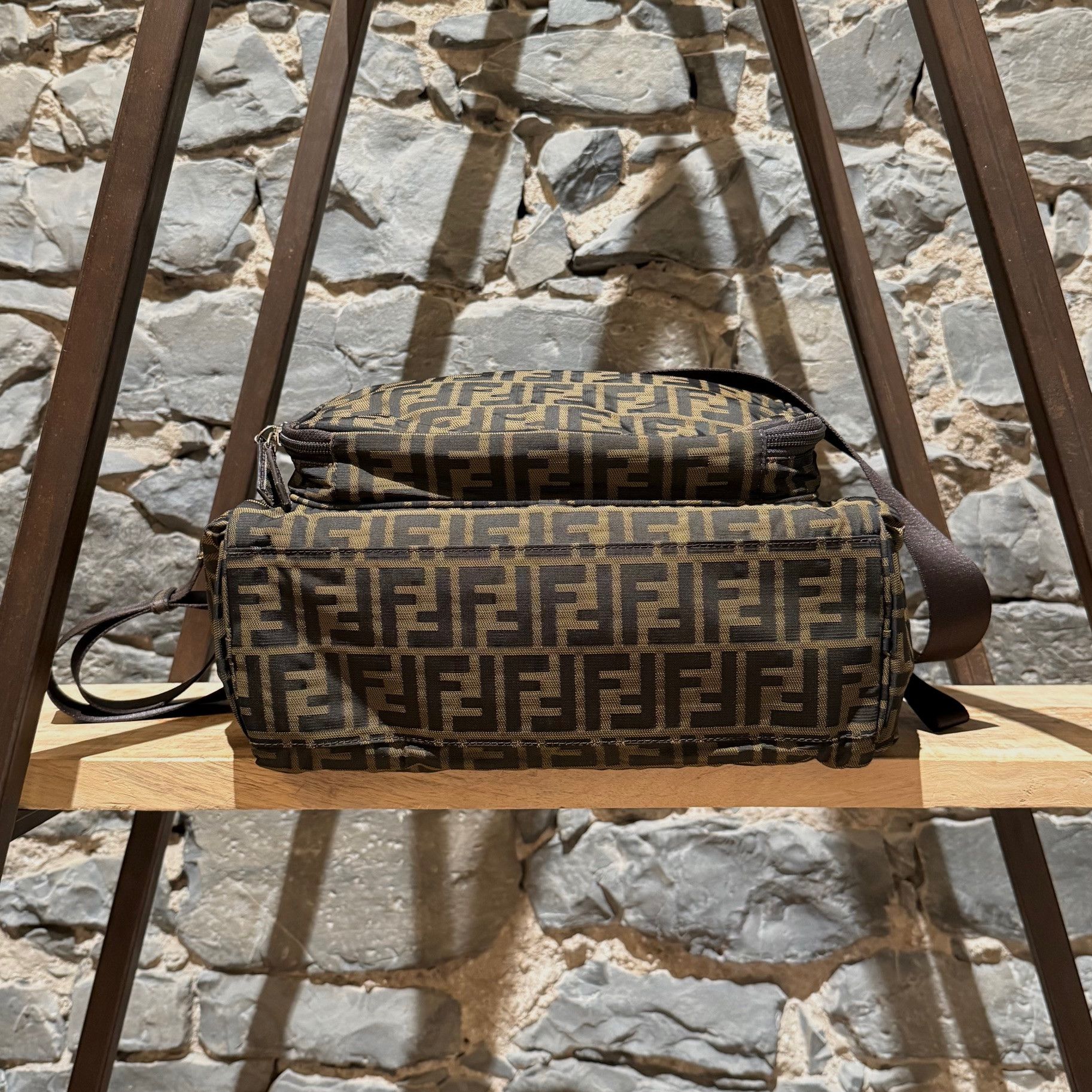 Fendi Fendi FF Zucca Diaper Messenger Bag W/ Changing Pad Size ONE SIZE - 7 Thumbnail