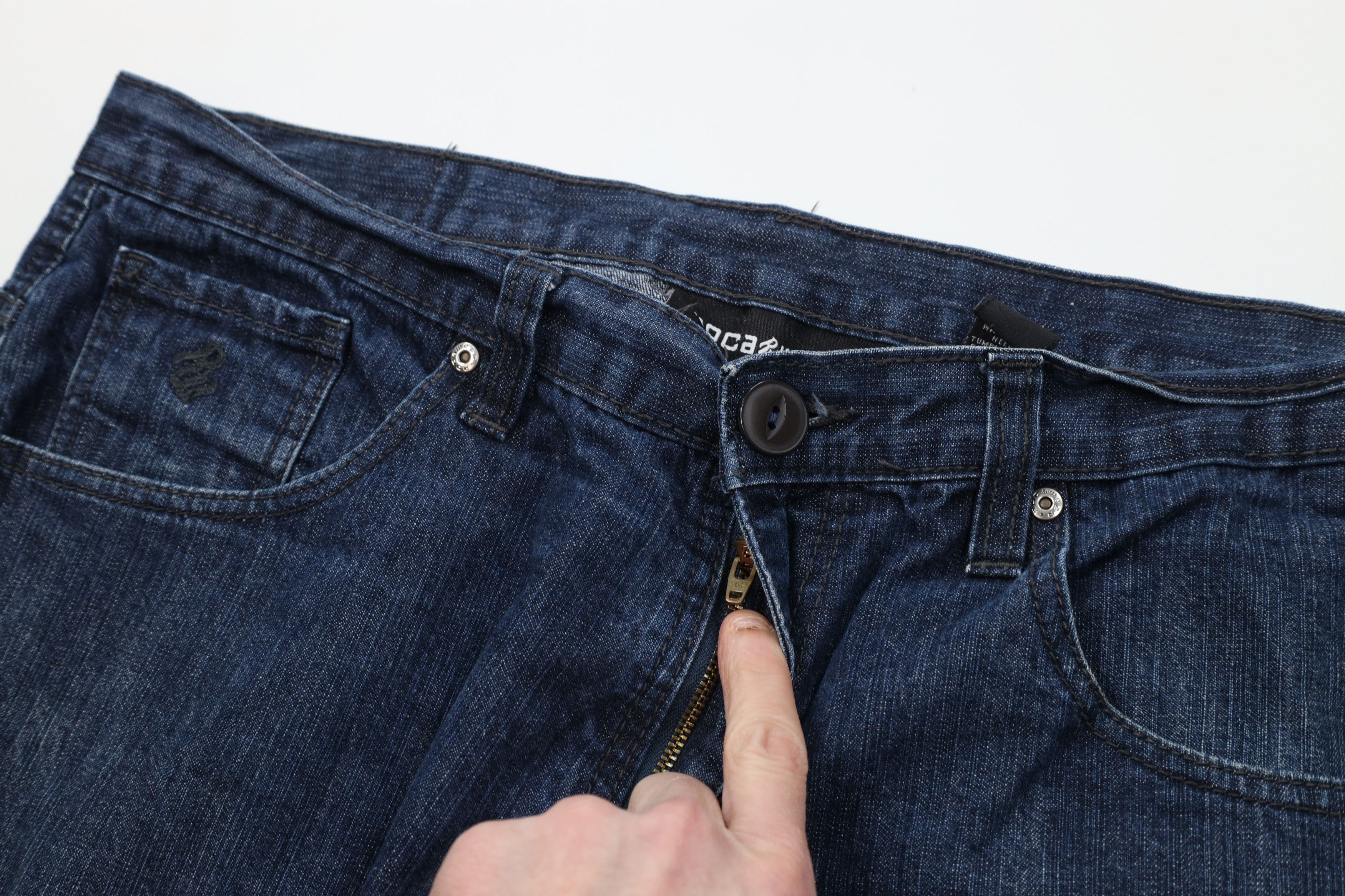 Rocawear Vintage 90s Y2K Rocawear Baggy Fit Wide Leg Denim Jeans Blue Size US 40 / EU 56 - 9 Thumbnail