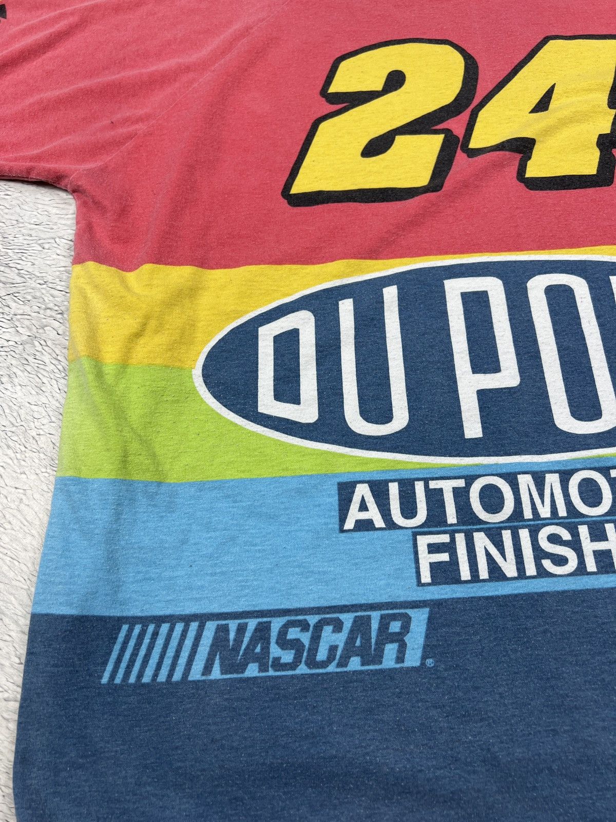 NASCAR Vintage 1997 OU PONT Nascar Winston Cup series 24 number y2k Size US L / EU 52-54 / 3 - 10 Thumbnail