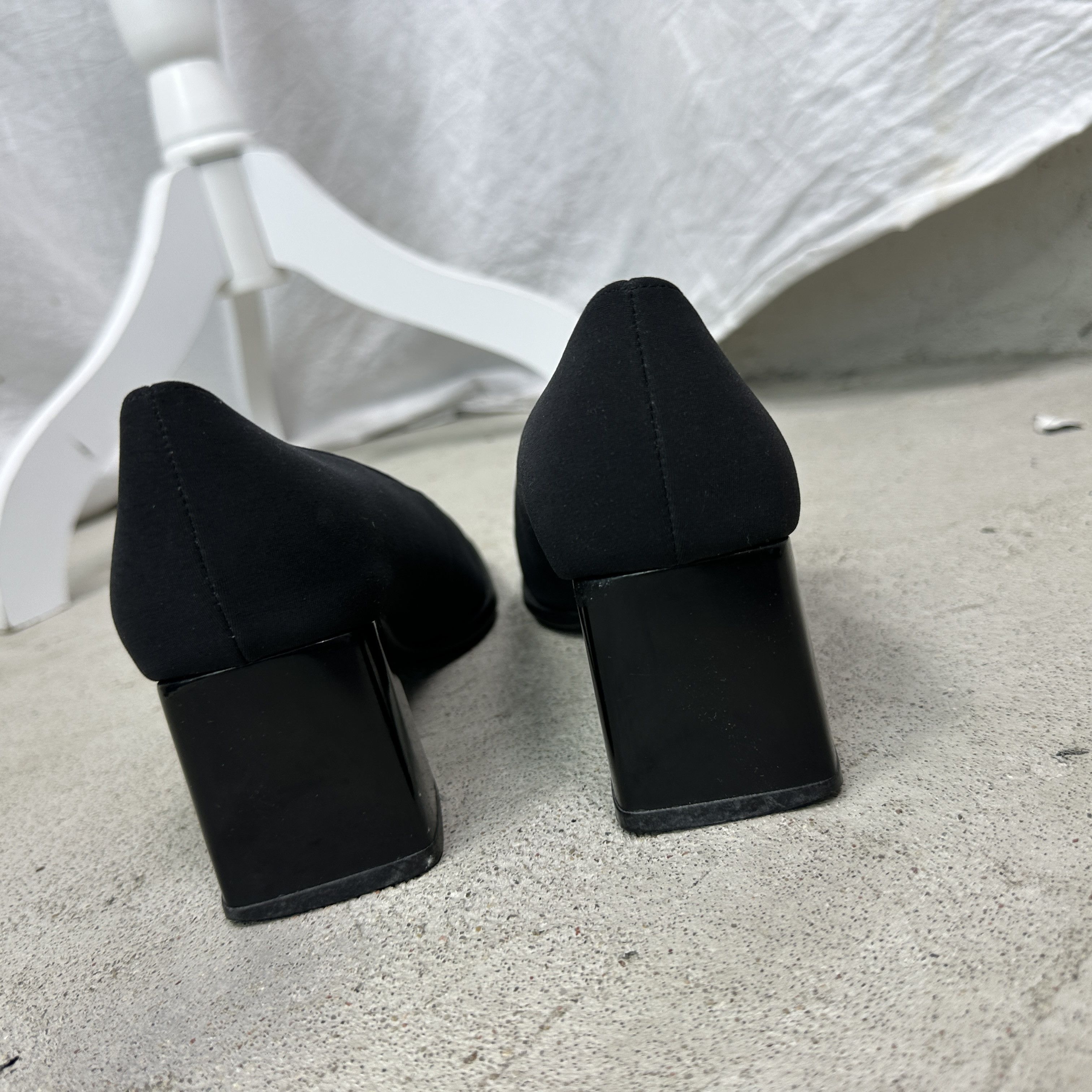 Vintage Vintage Avant Garde Mary Jane Square Toe Heels Y2K Size US 6.5 / IT 36.5 - 7 Thumbnail