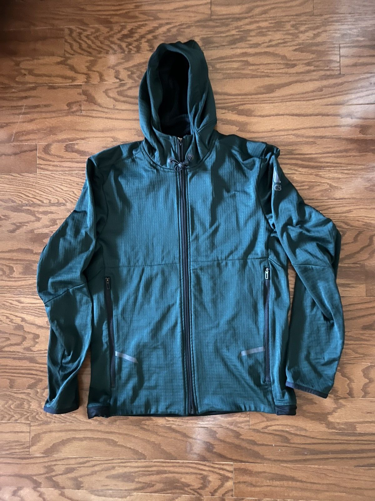 Adidas Green Adidas Athletic Hoodie Size US M / EU 48-50 / 2 - 1 Thumbnail