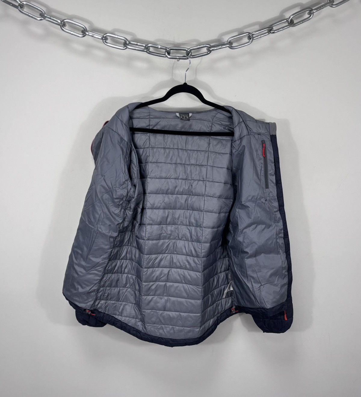 Rab Rab Nebula Men’s Navy Grey Pertex Insulated Puffer Jacket Size US L / EU 52-54 / 3 - 13 Thumbnail