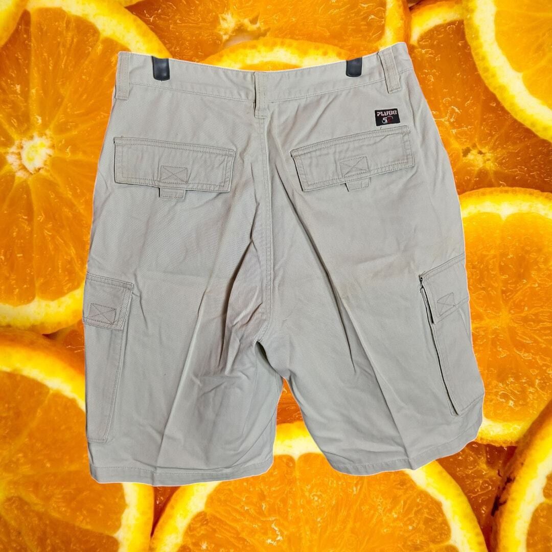 Other Plugg Worldwide Men's Cotton Streetwear Cargo Shorts Size 31 Size US 31 - 3 Thumbnail