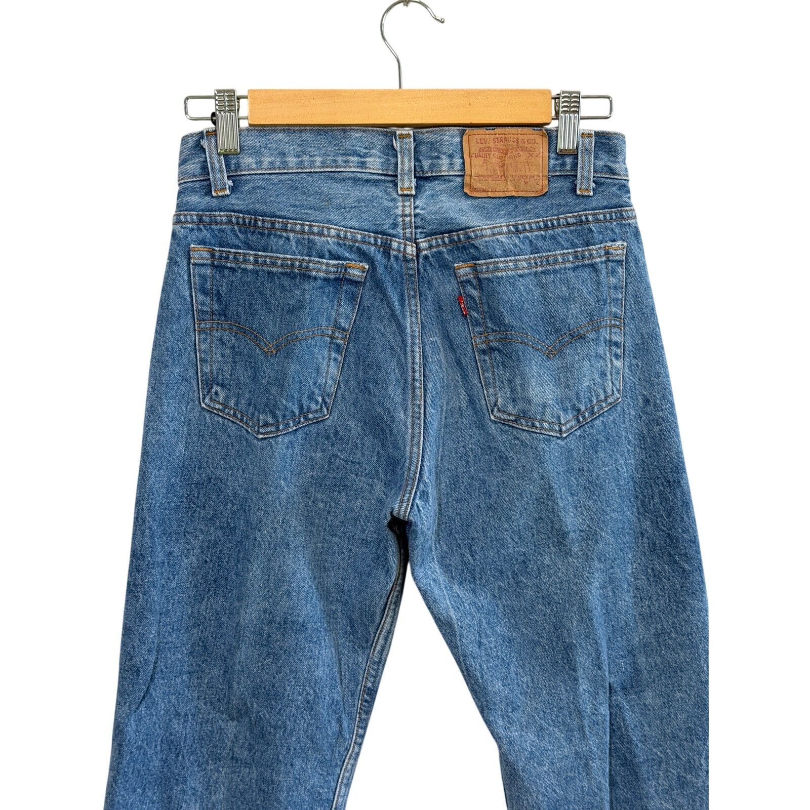 Levi's Vintage Levi’s 501 Jeans USA Made 30x28 Button Fly Red Tab Size US 30 / EU 46 - 5 Thumbnail