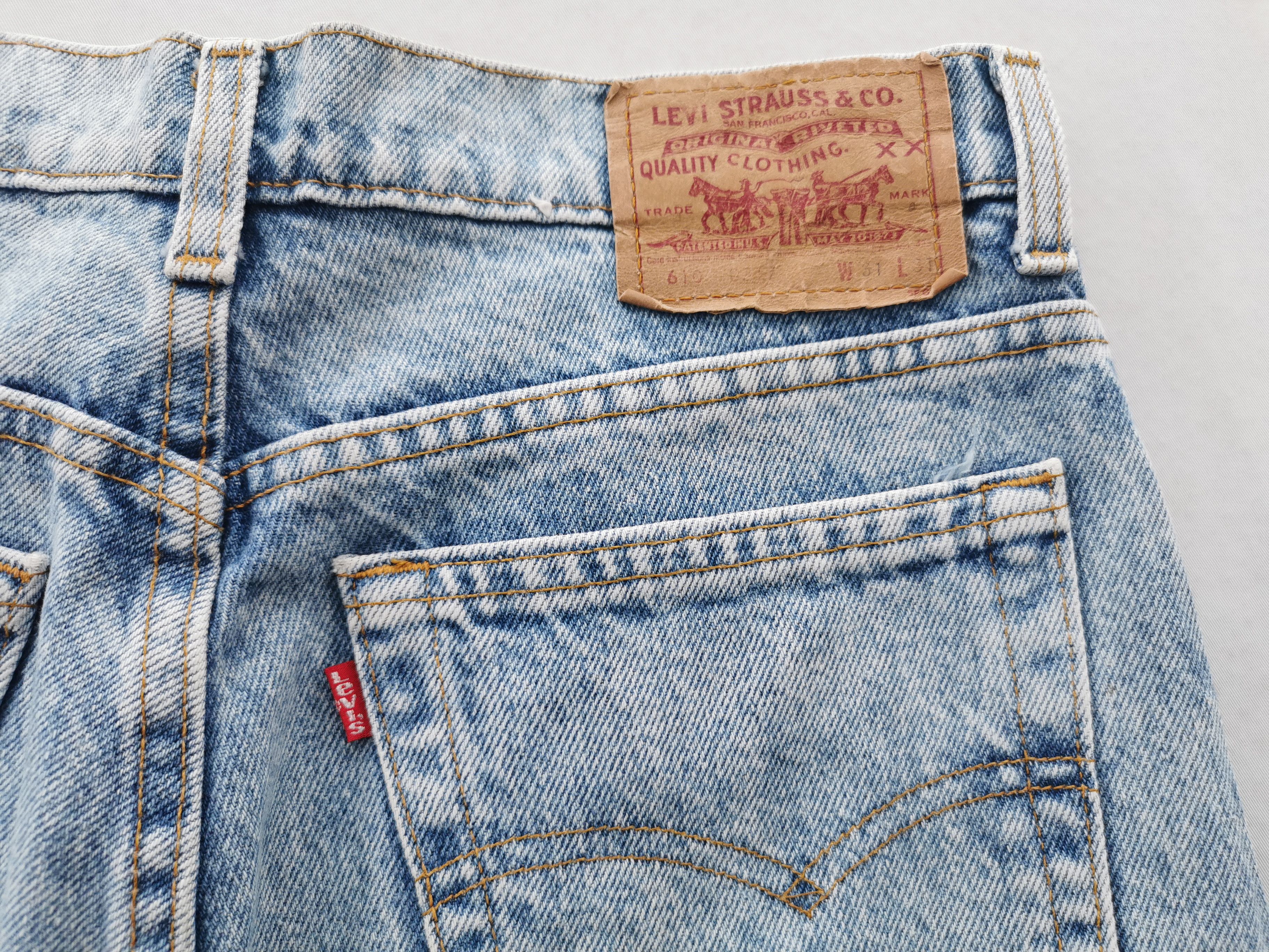 Levi's Vintage 90s Levis Lot 610 Denim Jeans Made In USA Size 30 Size US 30 / EU 46 - 7 Thumbnail