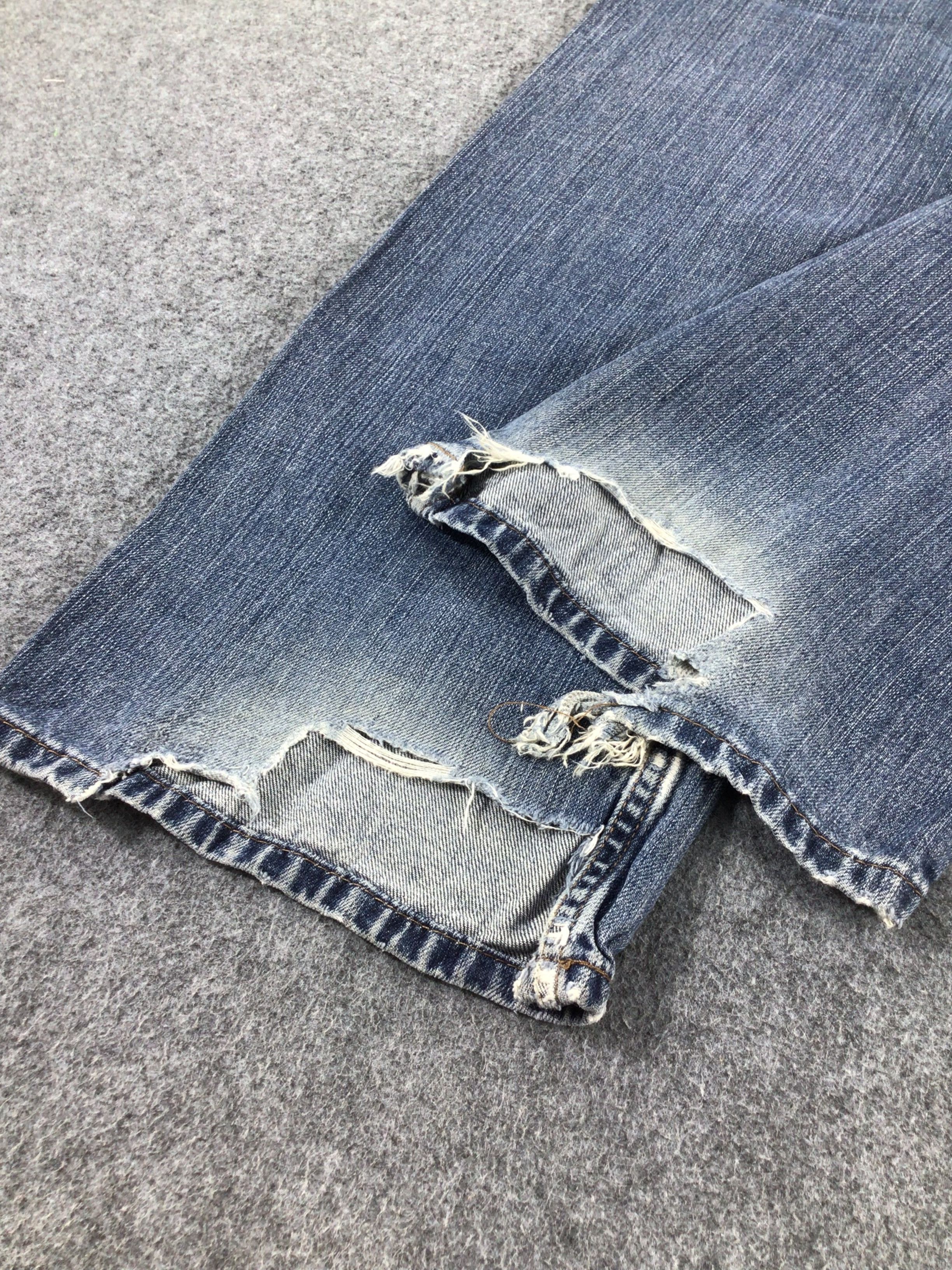 Levi's Vintage Levis 569 Jeans Distressed Denim -J845 Size US 36 / EU 52 - 6 Thumbnail
