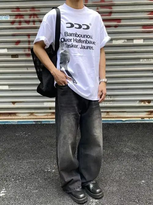 Designer × Japanese Brand × Vintage yuppie y2k distressed baggy pants Size US 30 / EU 46 - 2 Thumbnail