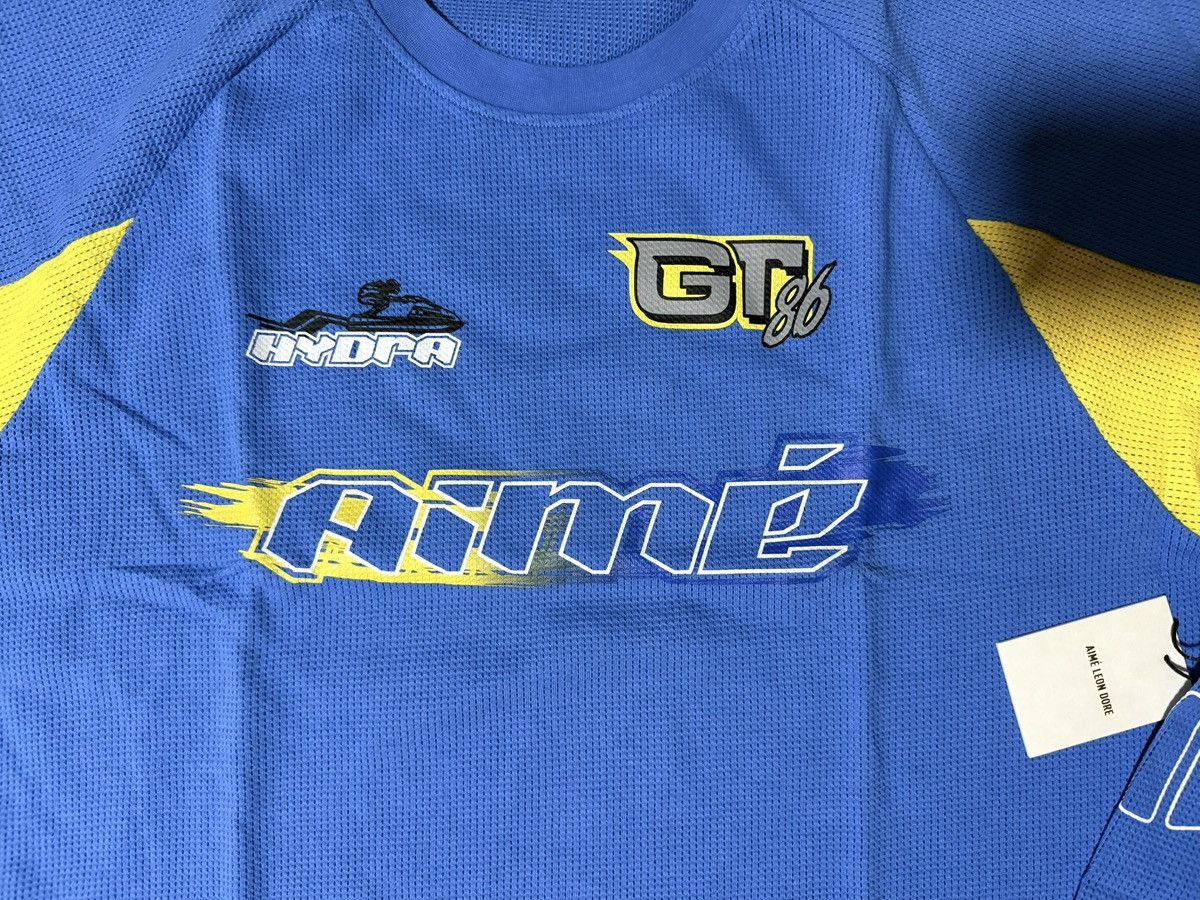 Aime Leon Dore Aime Leon Dore Long-Sleeve Mesh Waverunner Tee Blue Size XXL Size US XXL / EU 58 / 5 - 4 Thumbnail