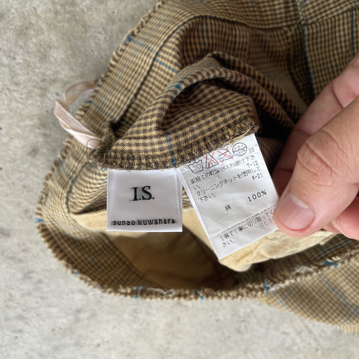 Issey Miyake Vintage I.S Sunao Kuwahara Checkered Trousers Pants W29 Size US 29 - 6 Thumbnail