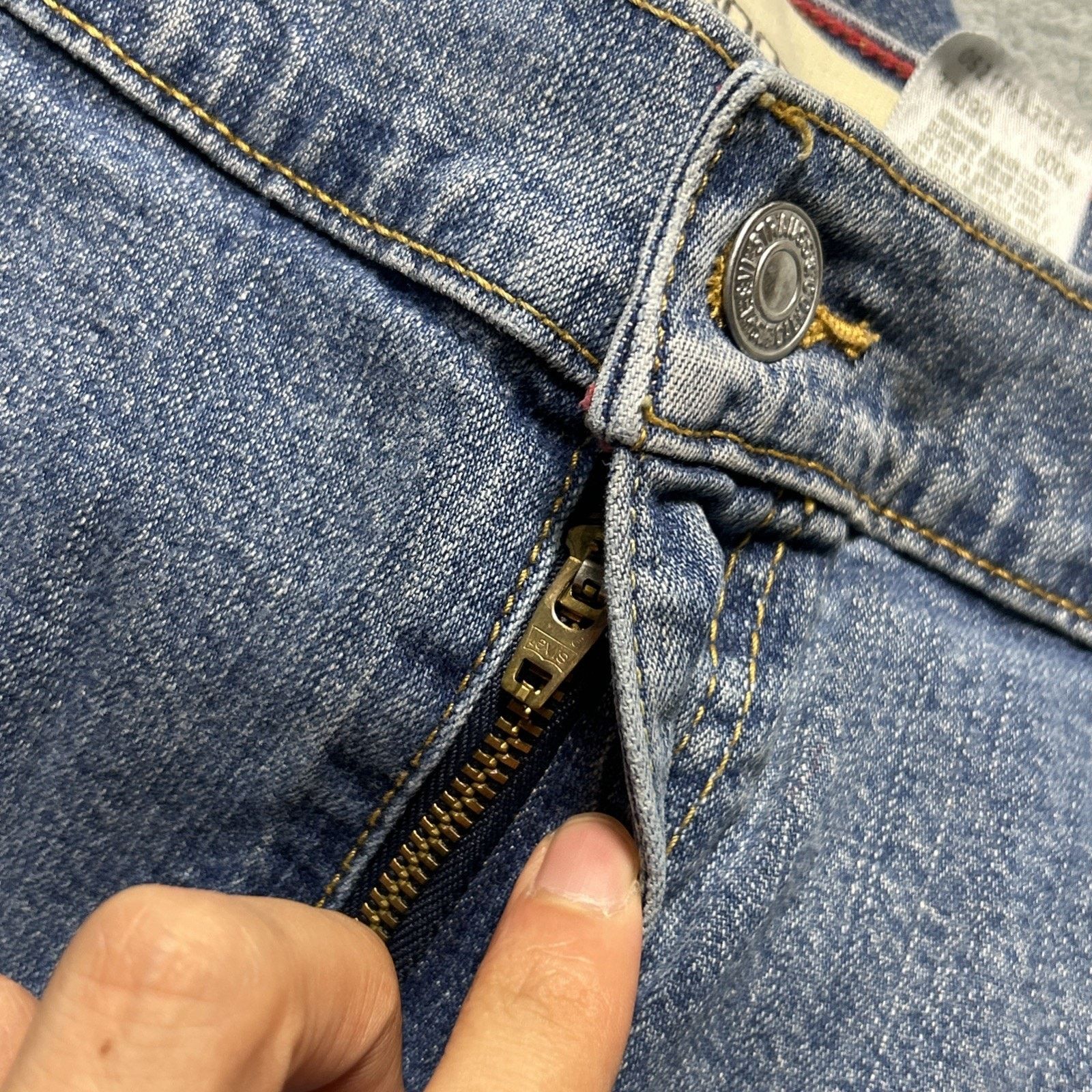 Levi's Levis Beyond Baggy Flare Jeans W's 14 34x30 Bootcut Hamiltom Size 36" / US 14 / IT 50 - 11 Thumbnail