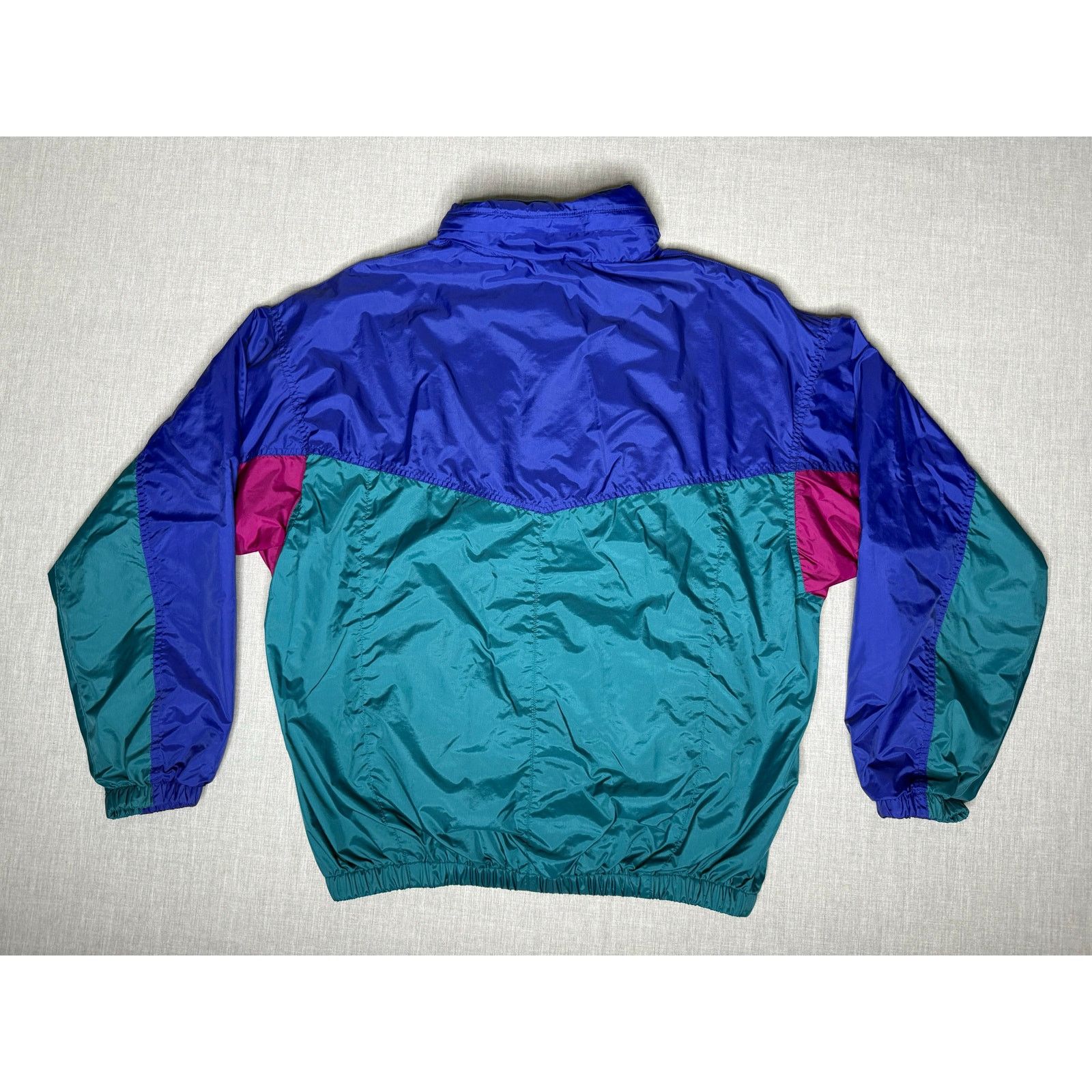 Columbia × Vintage Vintage 90s Columbia Sportswear Lined Windbreaker Jacket L Size US L / EU 52-54 / 3 - 2 Thumbnail
