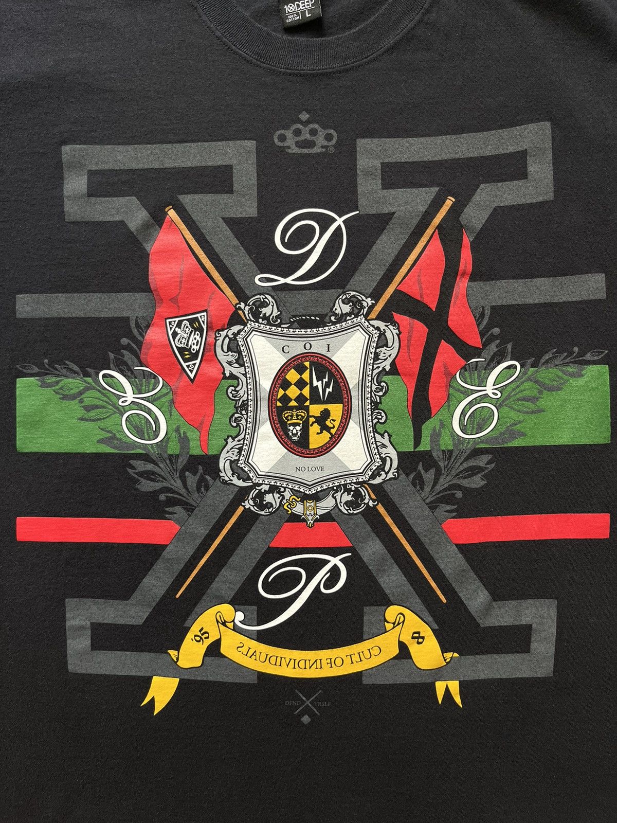 10 Deep Vintage Y2K 10 Deep “Cult of Individuals” T-Shirt Size US L / EU 52-54 / 3 - 3 Thumbnail