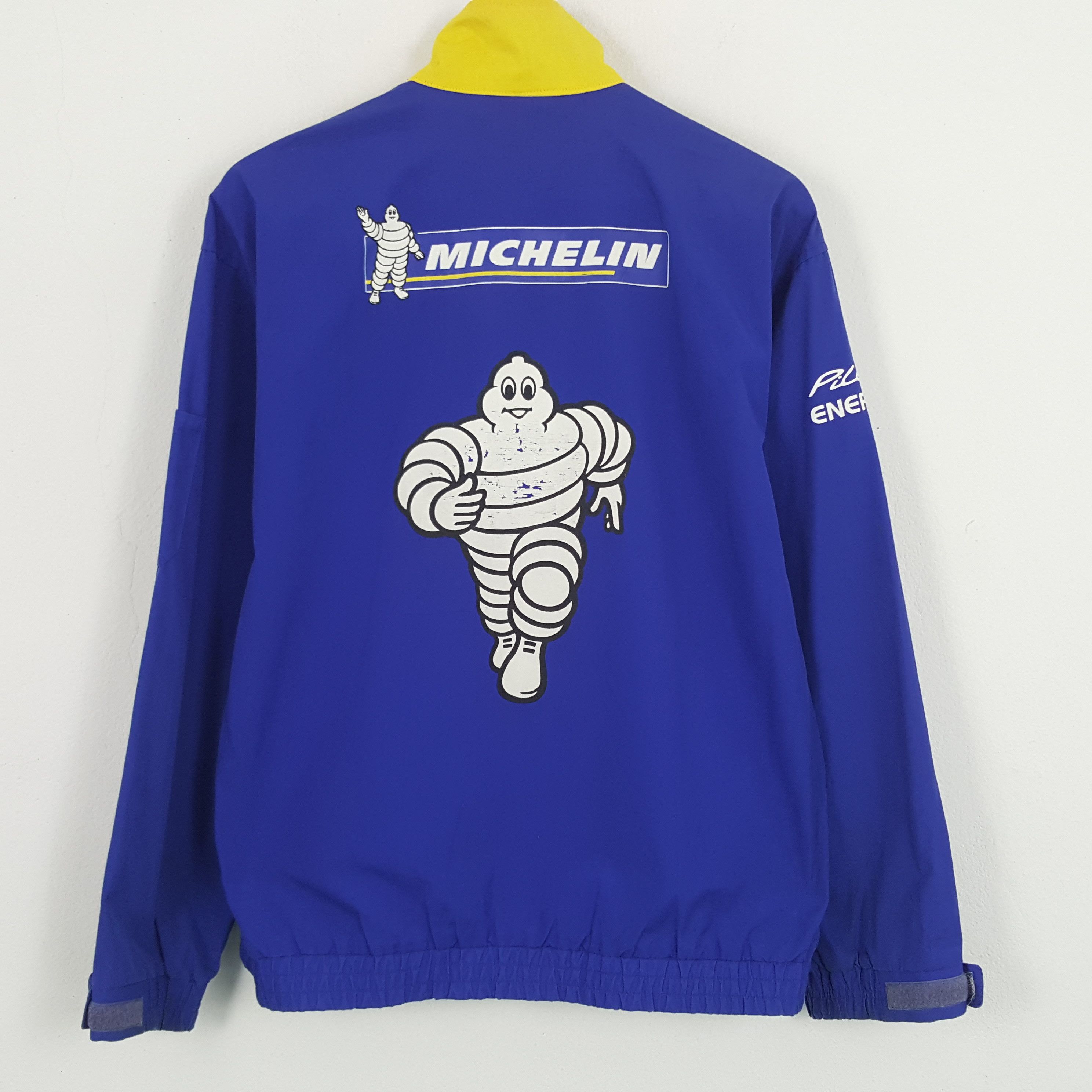 Japanese Brand × Vintage Vintage Michelin Racing Windbreaker Jacket Size US L / EU 52-54 / 3 - 1 Thumbnail