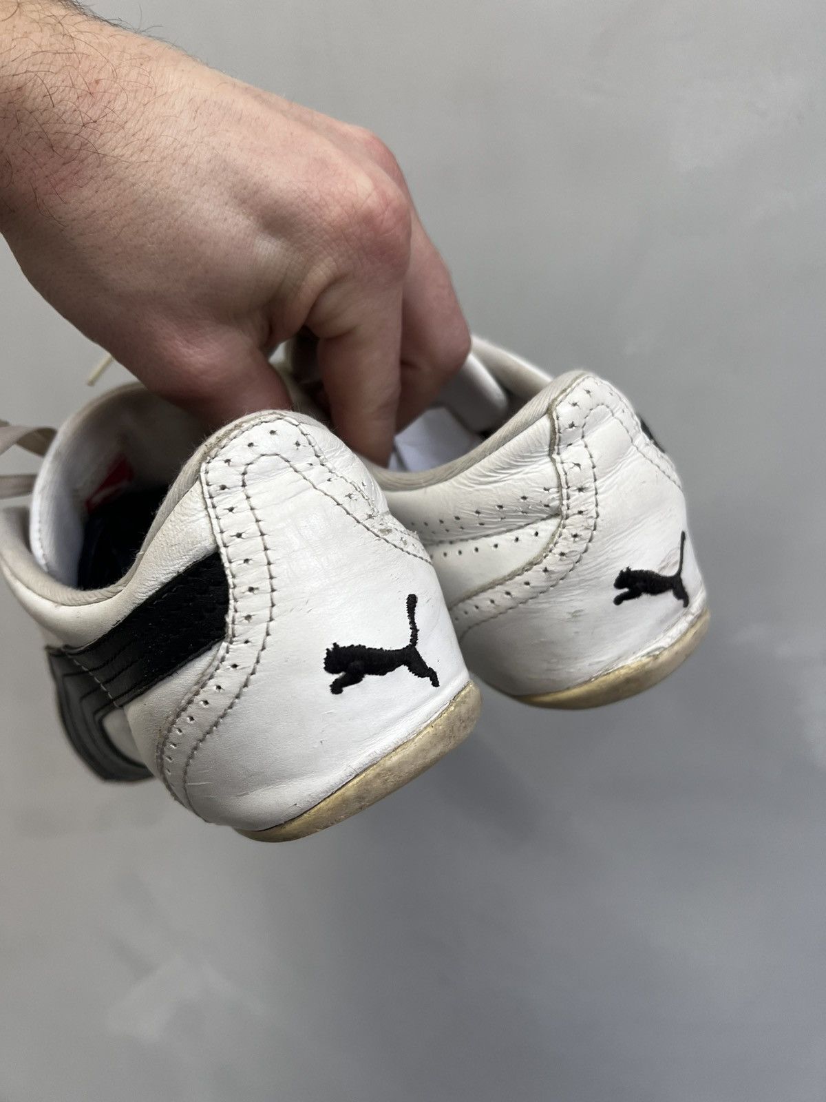 Adidas × Puma 00s SPEEDCAT PUMA Y-3 STYLE LEATHER MOTO BOOTS SNEAKERS Size US 8.5 / IT 38.5 - 4 Thumbnail