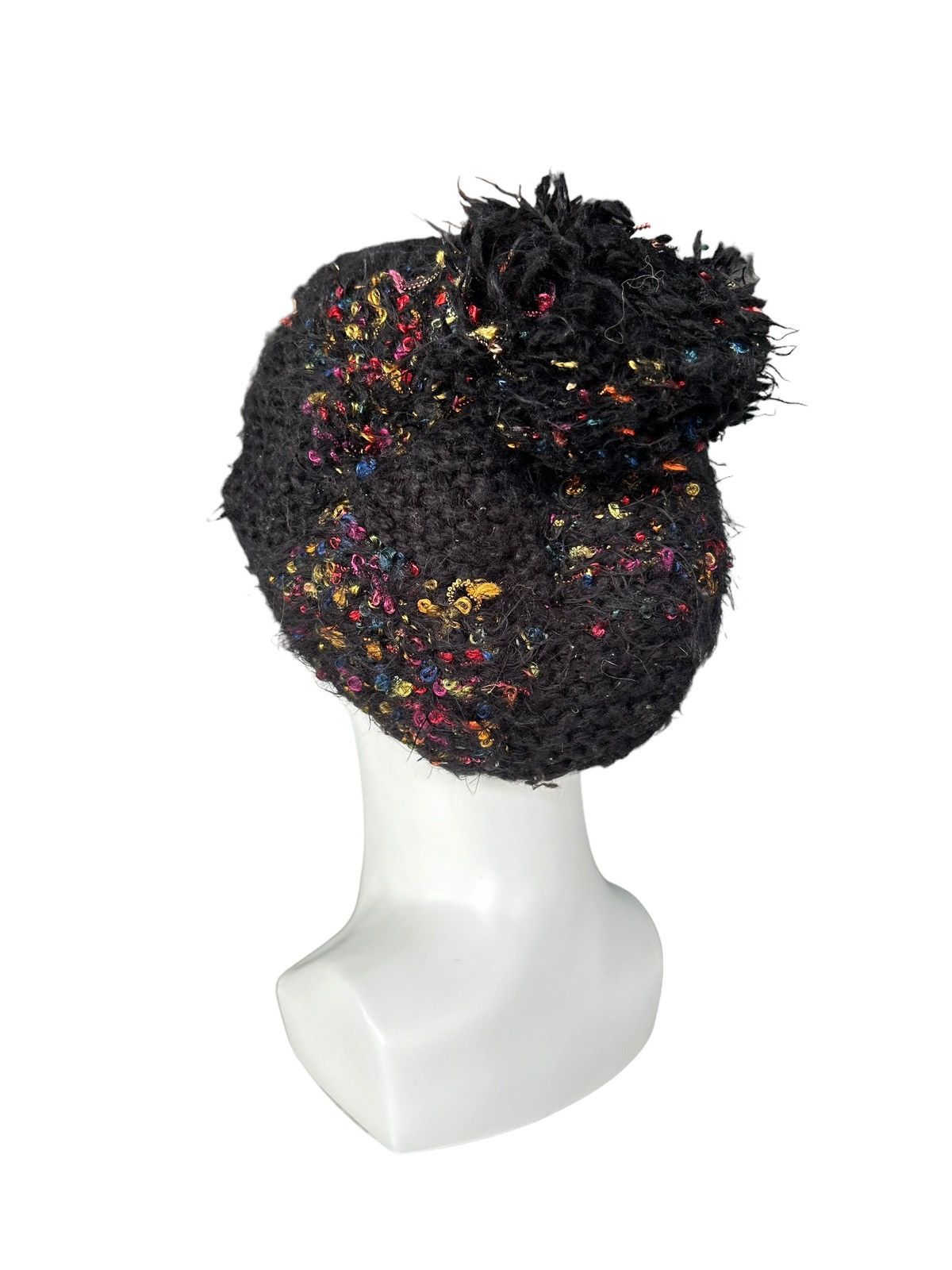 Japanese Brand × Kapital × Vintage Crochet Knitted big Beanie Hats Size ONE SIZE - 2 Thumbnail