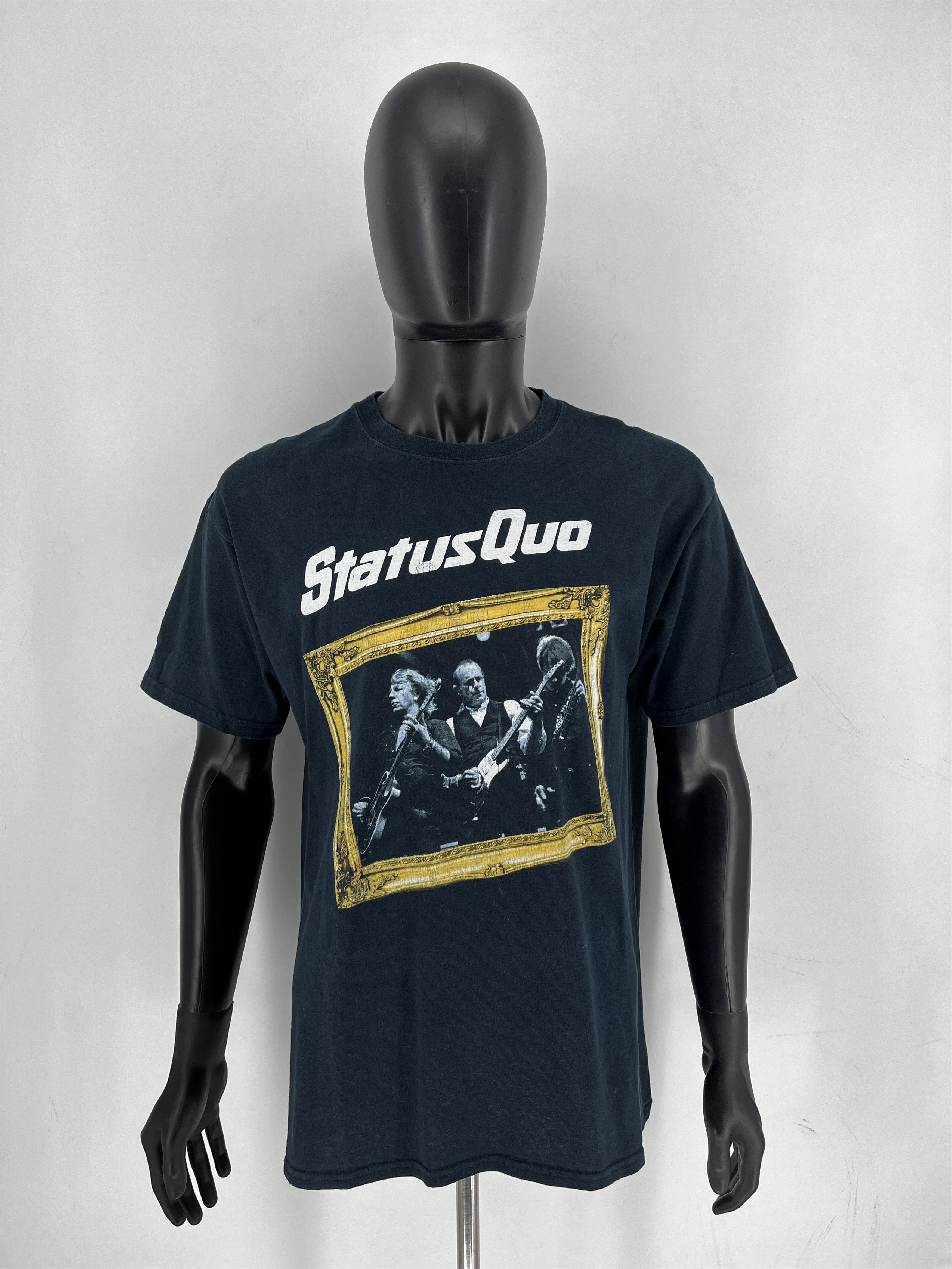Band Tees Status Quo 2008 Vintage Tour Rock Band Tee Size L Size US L / EU 52-54 / 3 - 2 Thumbnail